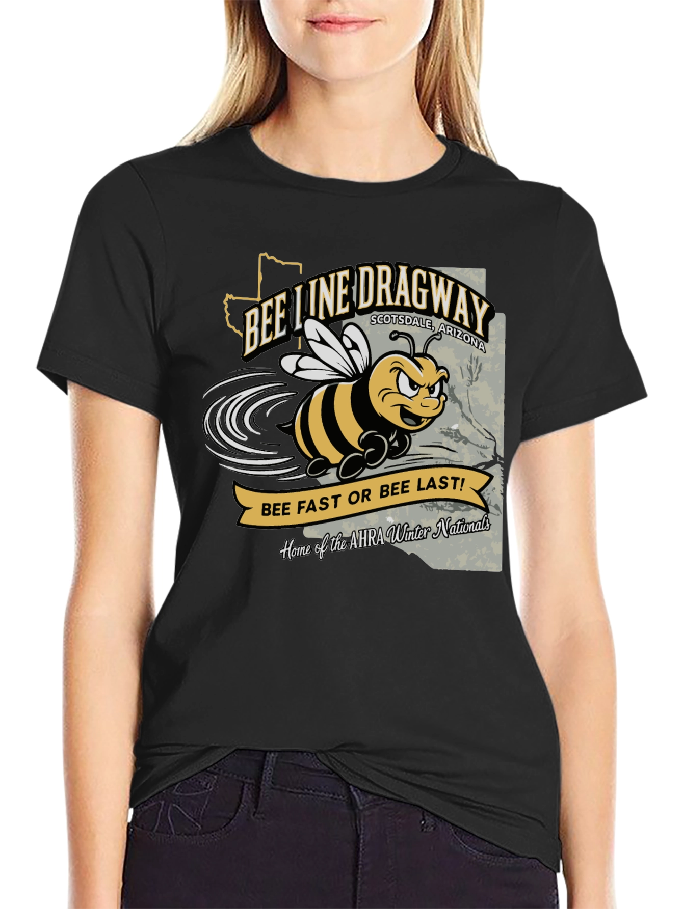 Bee Line Dragway T-Shirt - Scottsdale Arizona