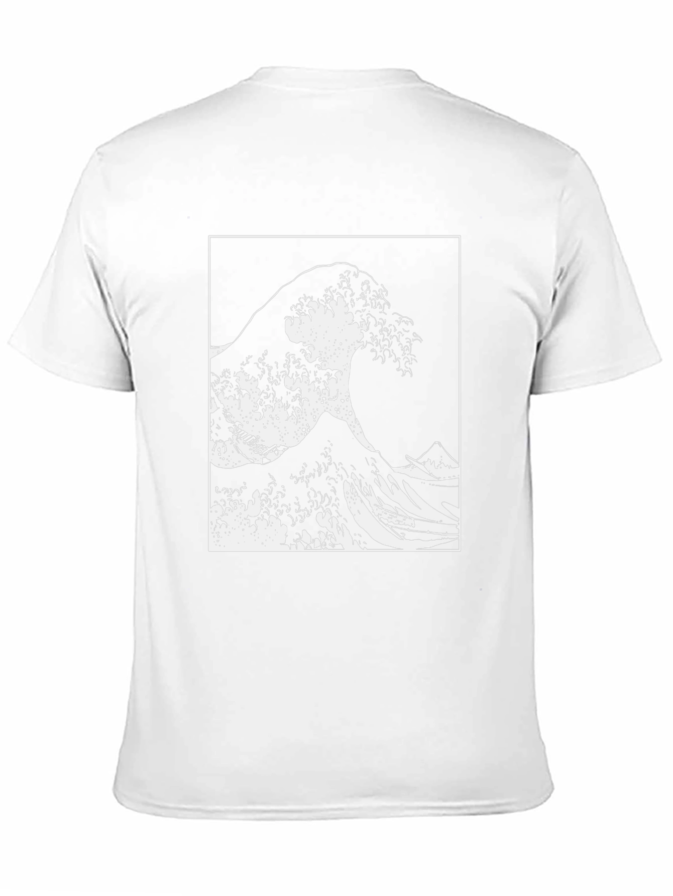The Great Wave Tee - Black Graphic T-Shirt