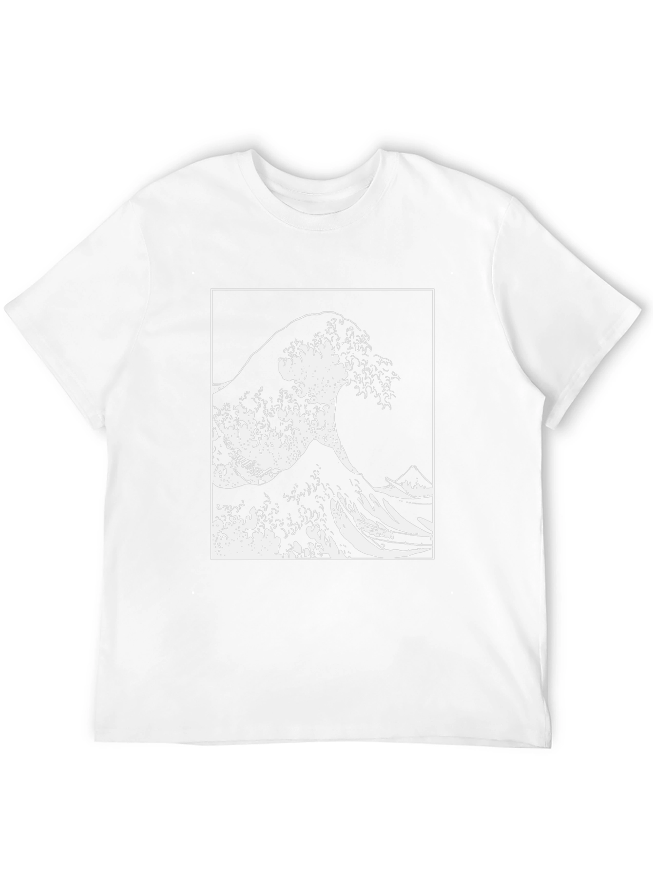The Great Wave Tee - Black Graphic T-Shirt