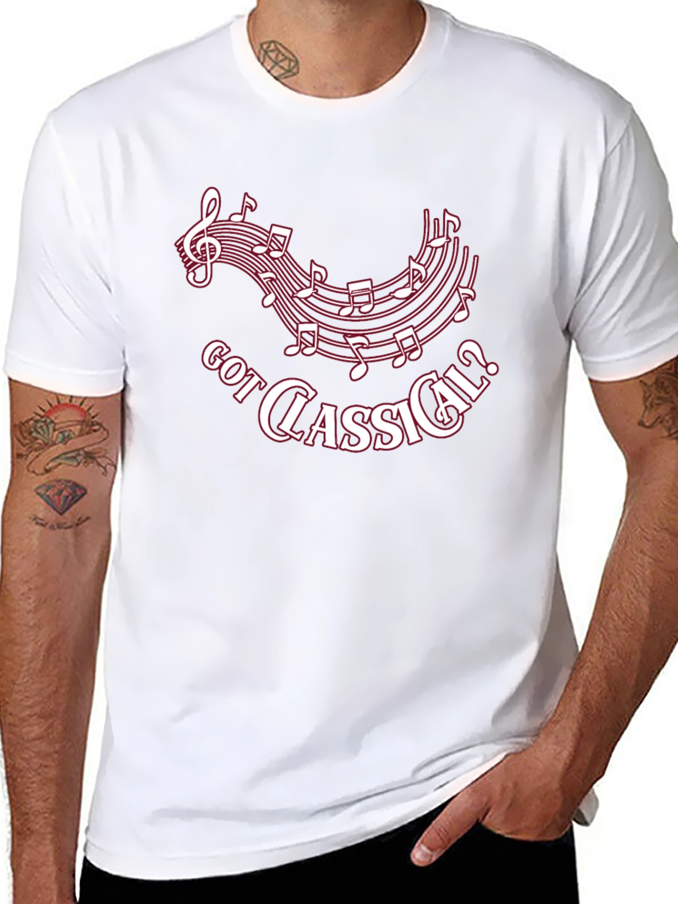 Got Classical? Black Graphic Tee