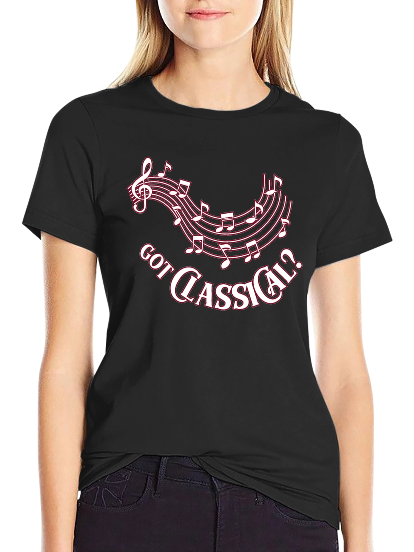 Got Classical? Black Graphic Tee