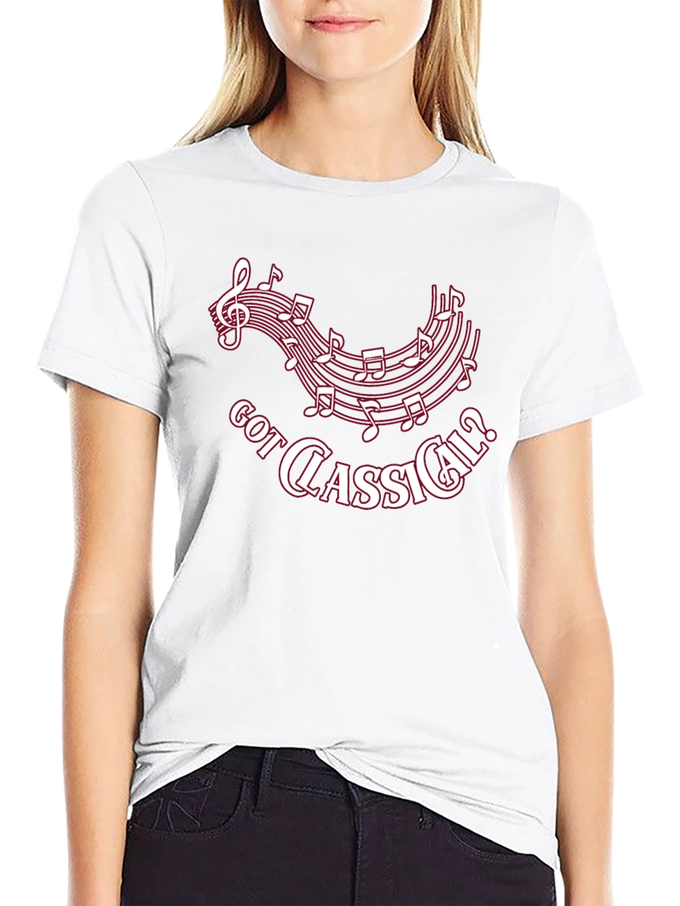 Got Classical? Black Graphic Tee