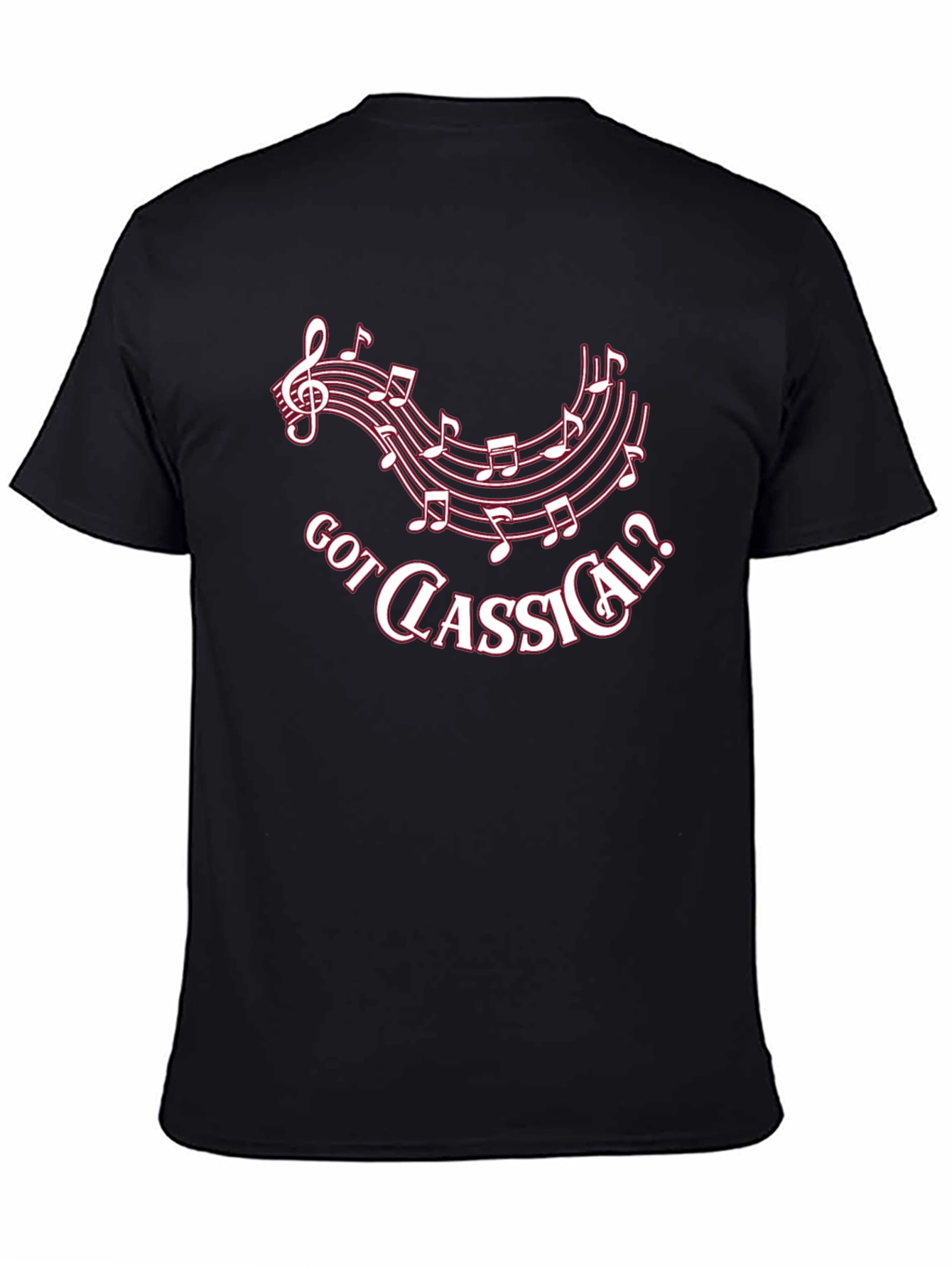 Got Classical? Black Graphic Tee