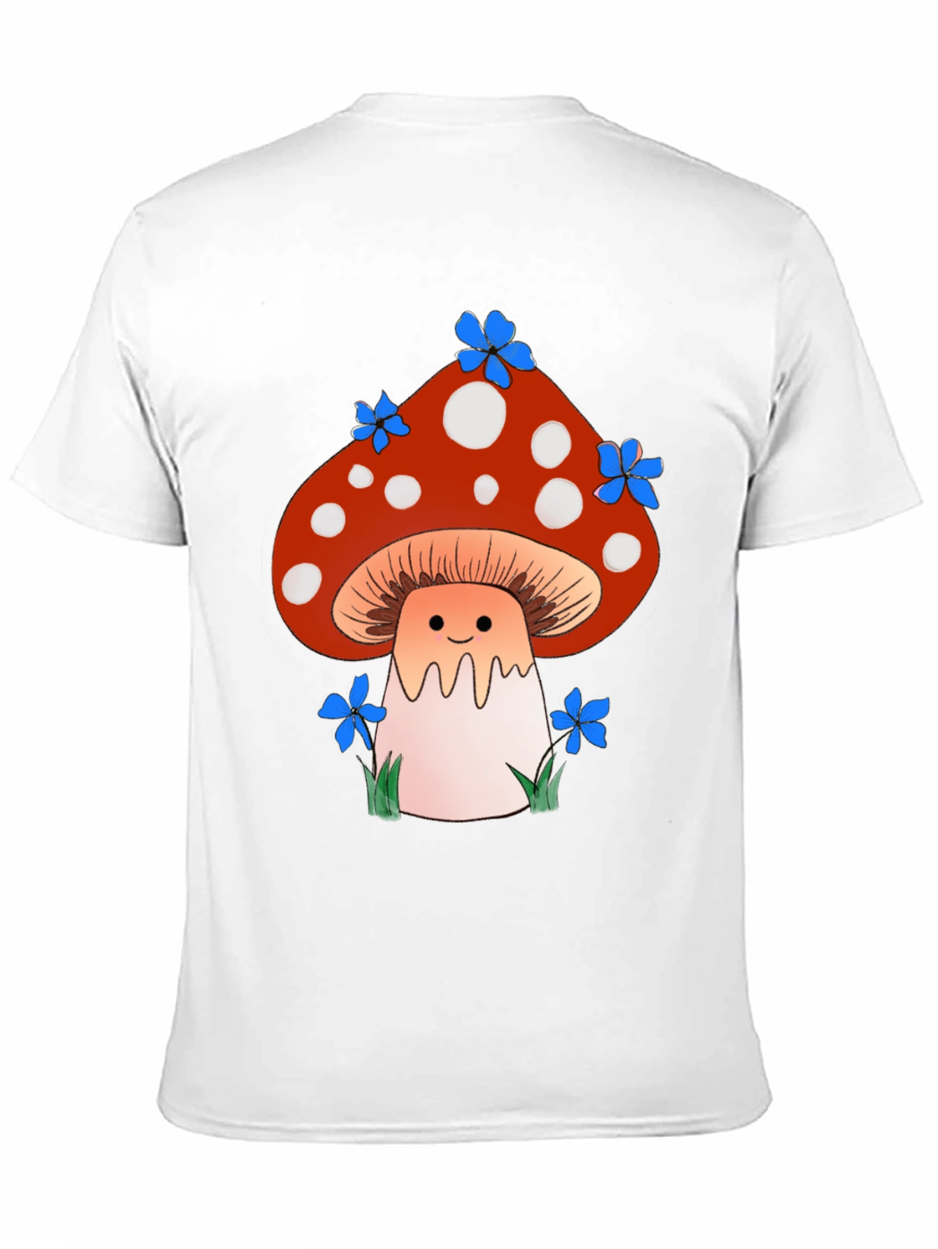 Whimsical Mushroom Graphic T-Shirt - Unisex Cotton Tee