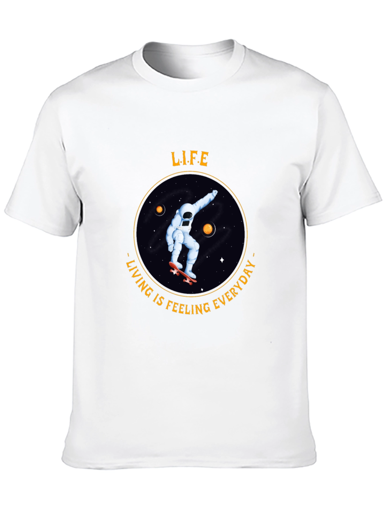 Life: Living is Feeling T-Shirt