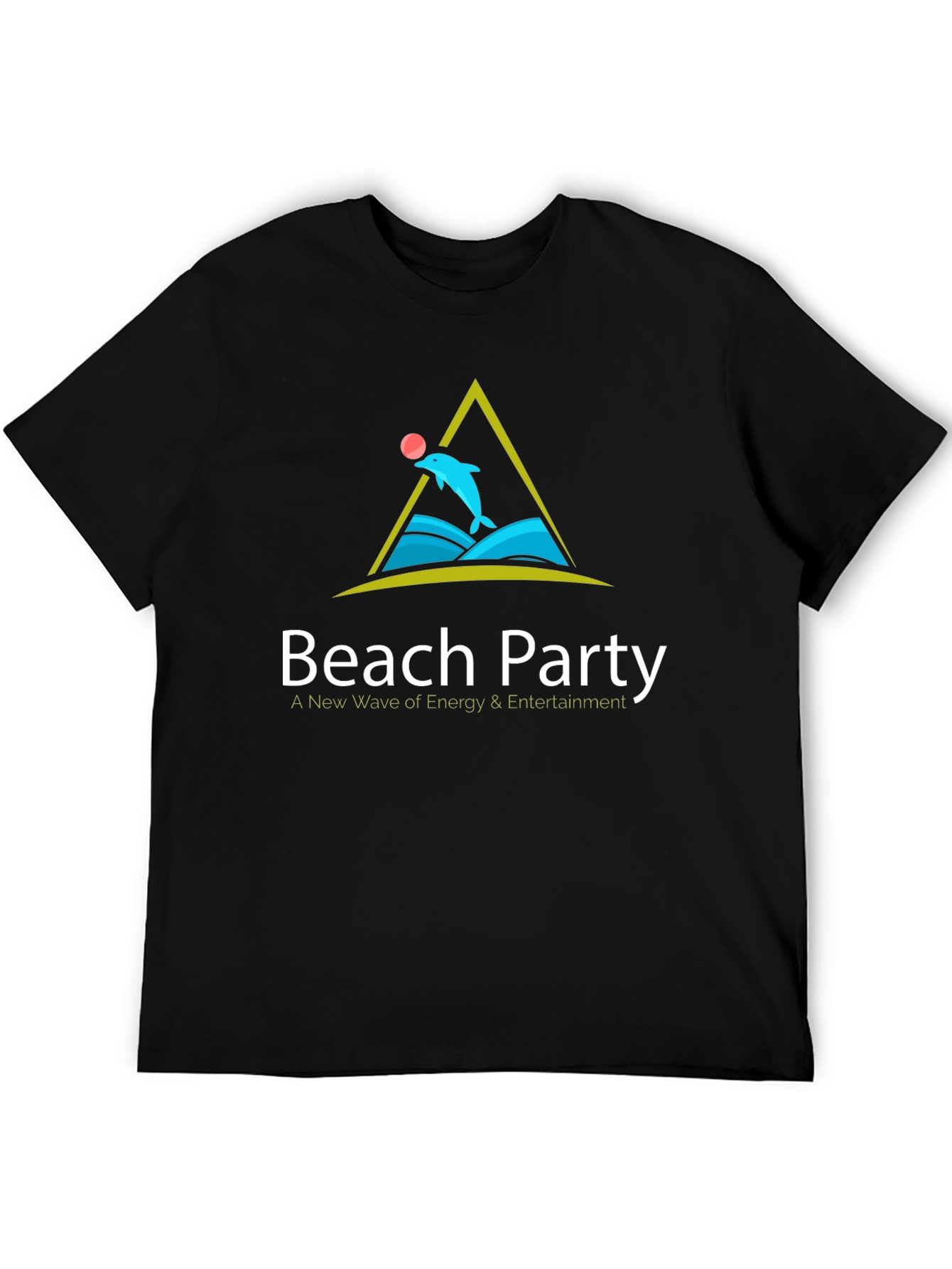 Beach Party T-Shirt: Dolphin Design