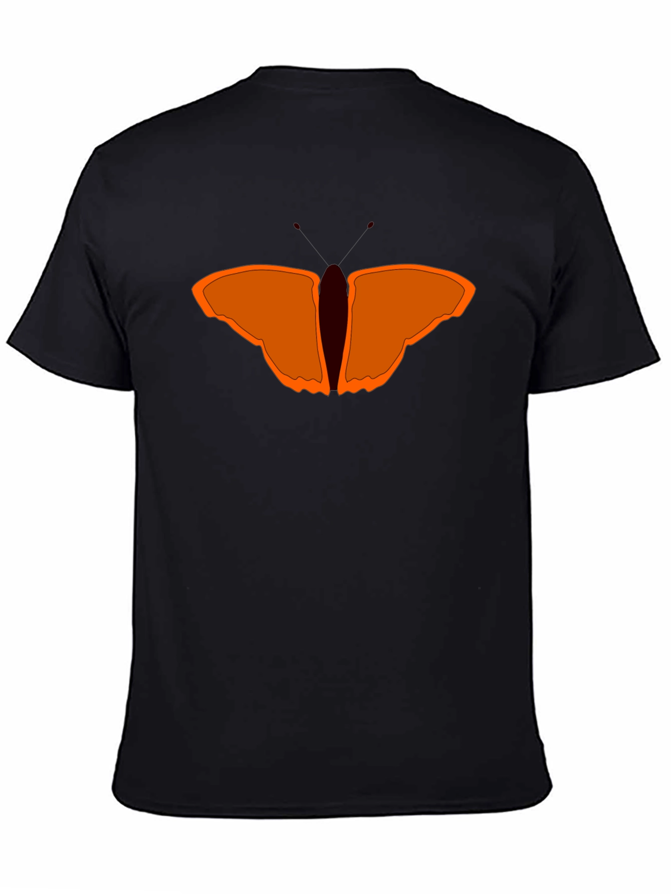 Butterfly Graphic Black Tee