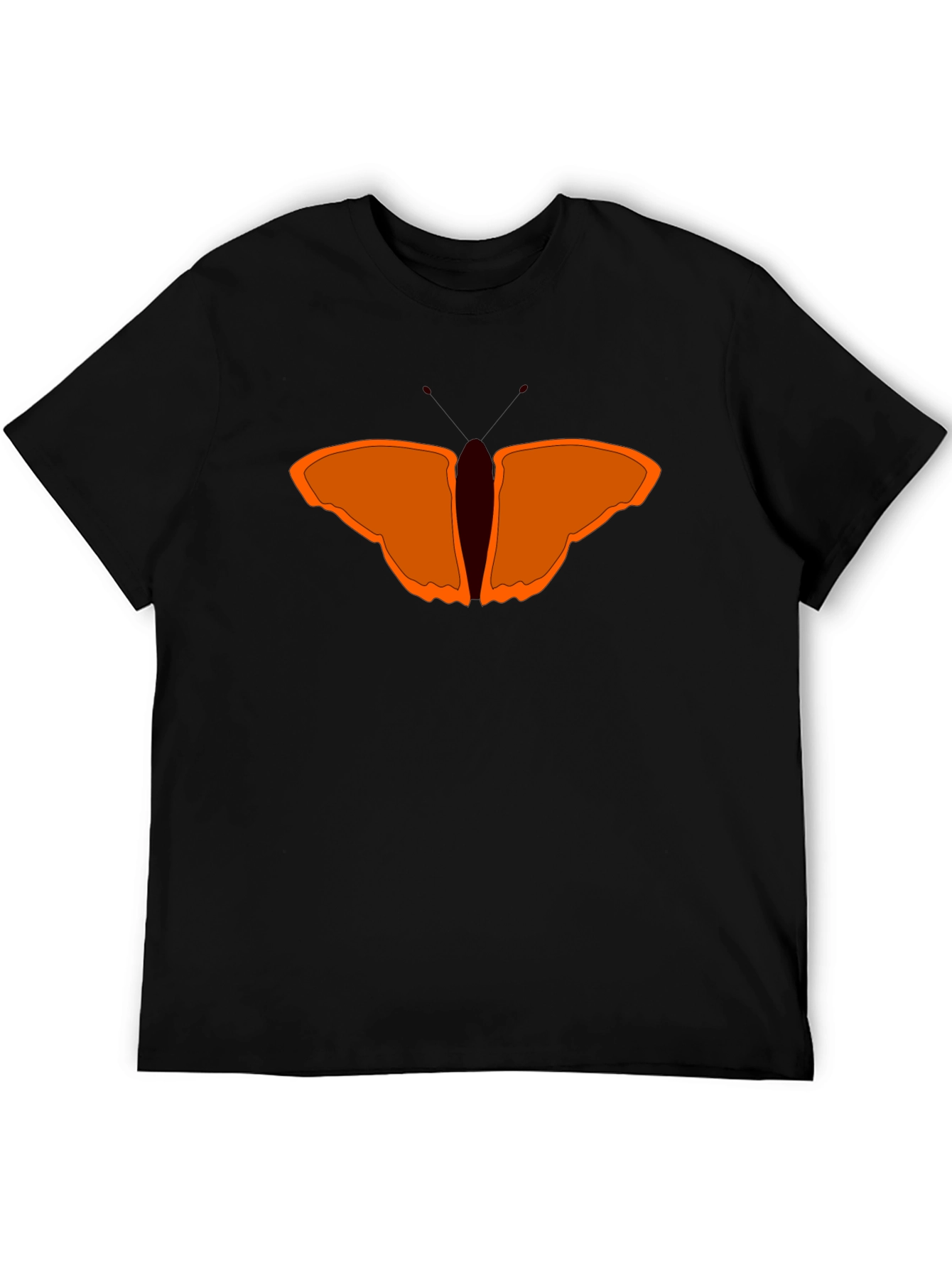 Butterfly Graphic Black Tee