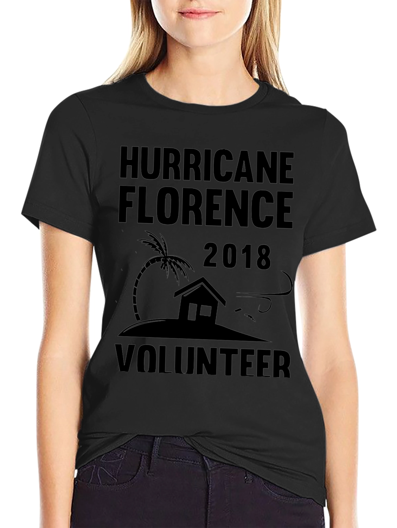 Hurricane Florence 2018 Volunteer T-Shirt