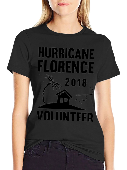 Hurricane Florence 2018 Volunteer T-Shirt