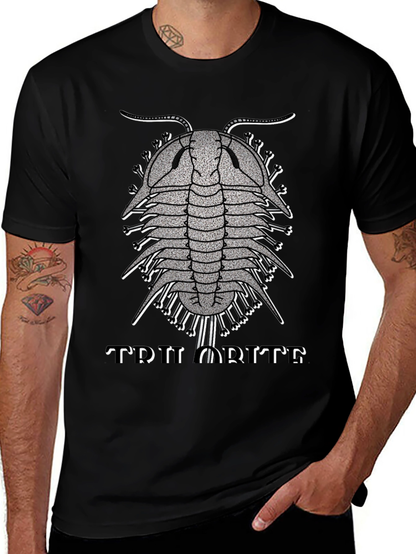 Trilobite T-Shirt - Paleontology Graphic Tee