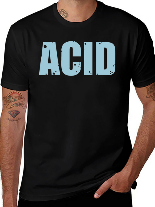ACID Graphic Tee - Distressed Print