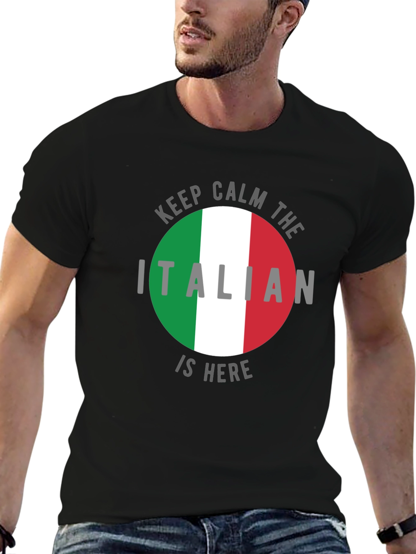 Keep Calm Italian is Here T-Shirt