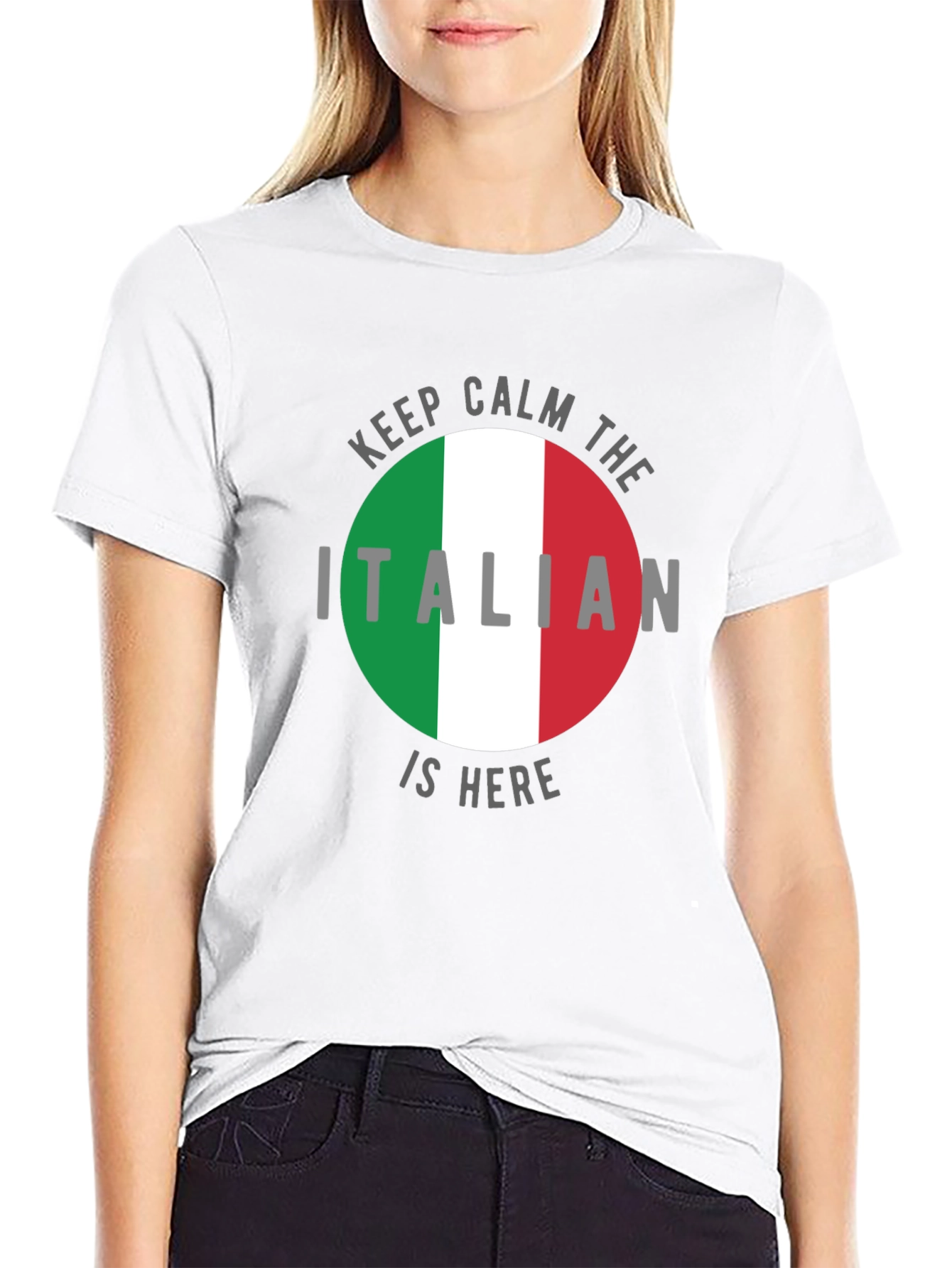 Keep Calm Italian is Here T-Shirt