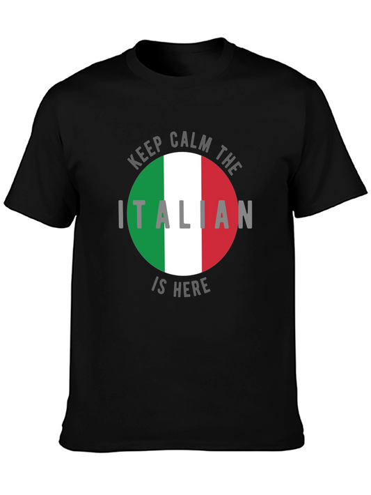 Keep Calm Italian is Here T-Shirt
