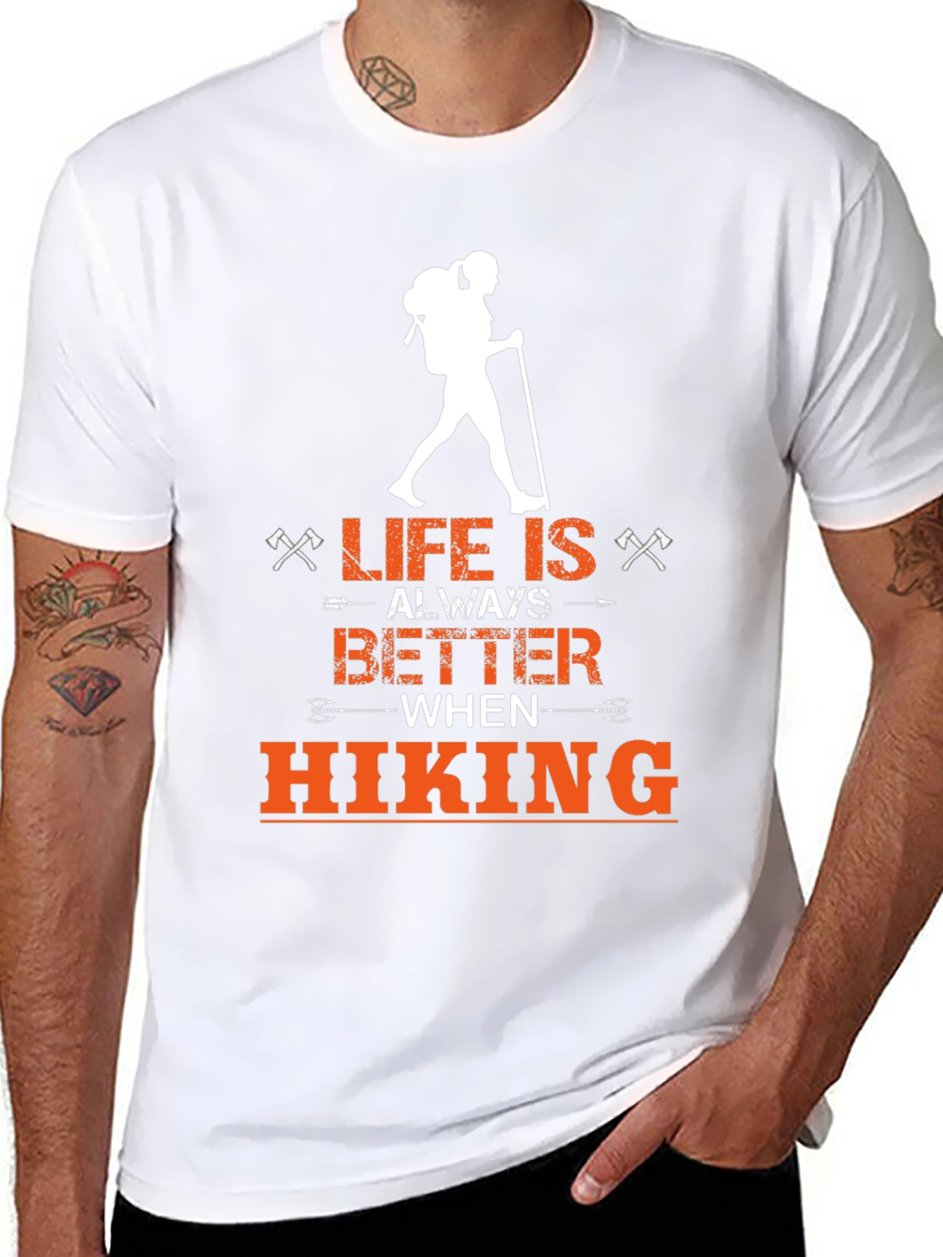 Life is Better Hiking Graphic Tee