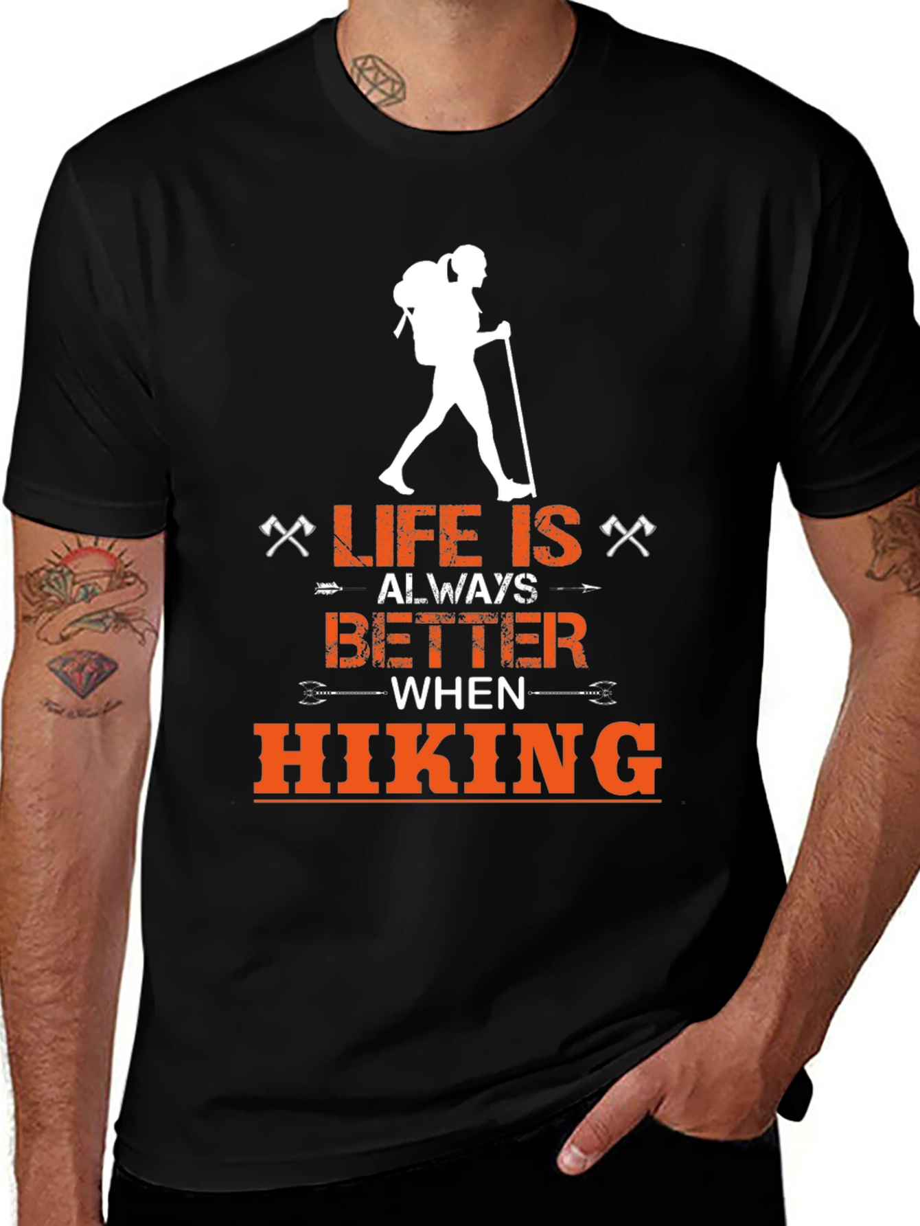 Life is Better Hiking Graphic Tee