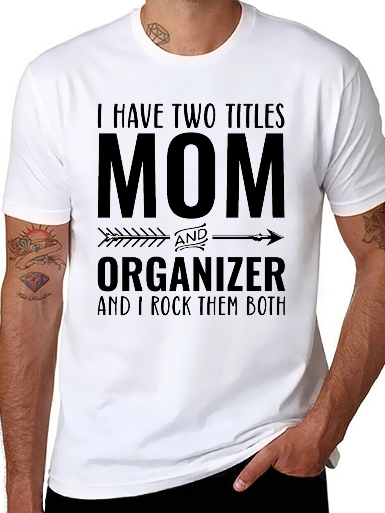 Mom and Organizer Graphic T-Shirt