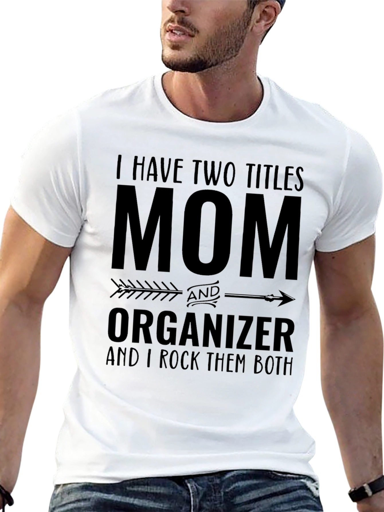 Mom and Organizer Graphic T-Shirt