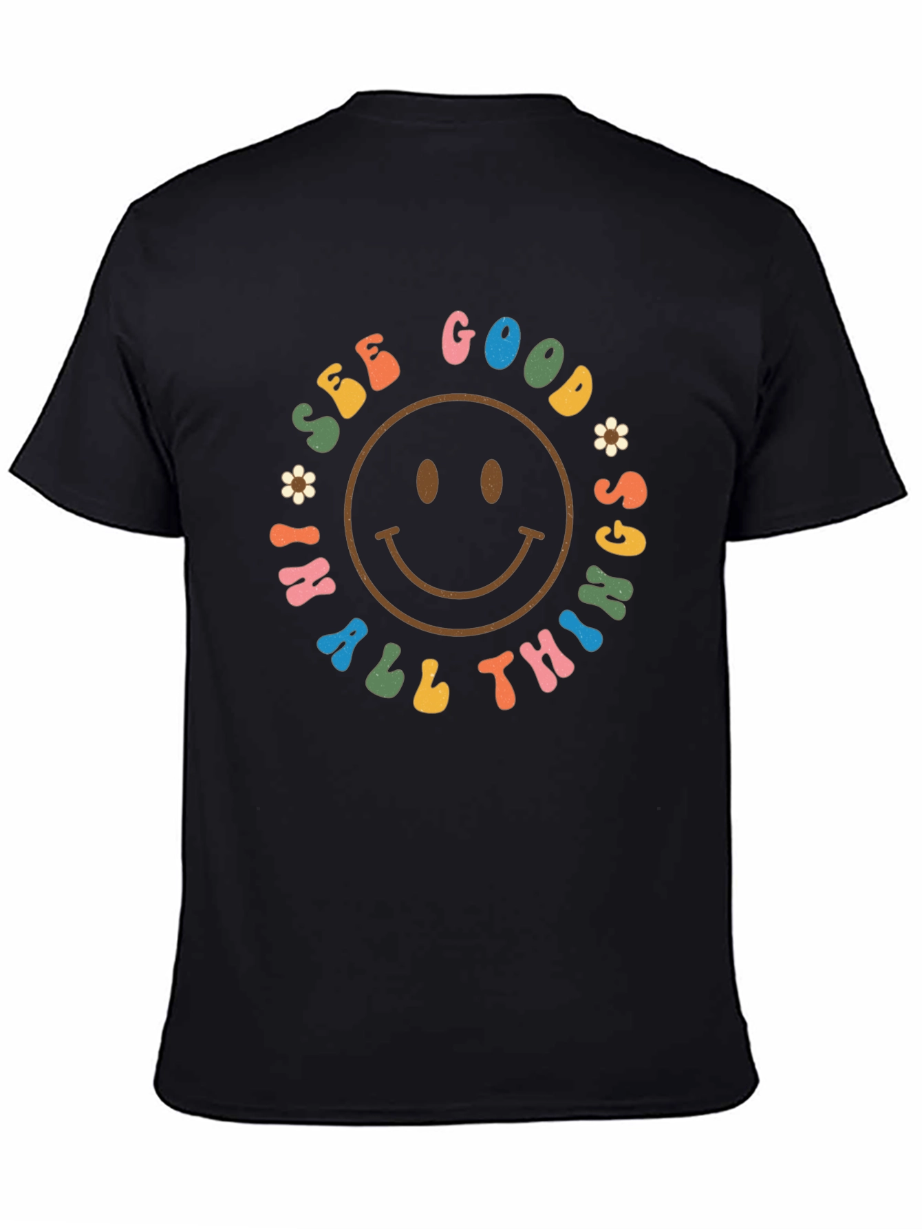 See Good in All Things Smiley Face T-Shirt