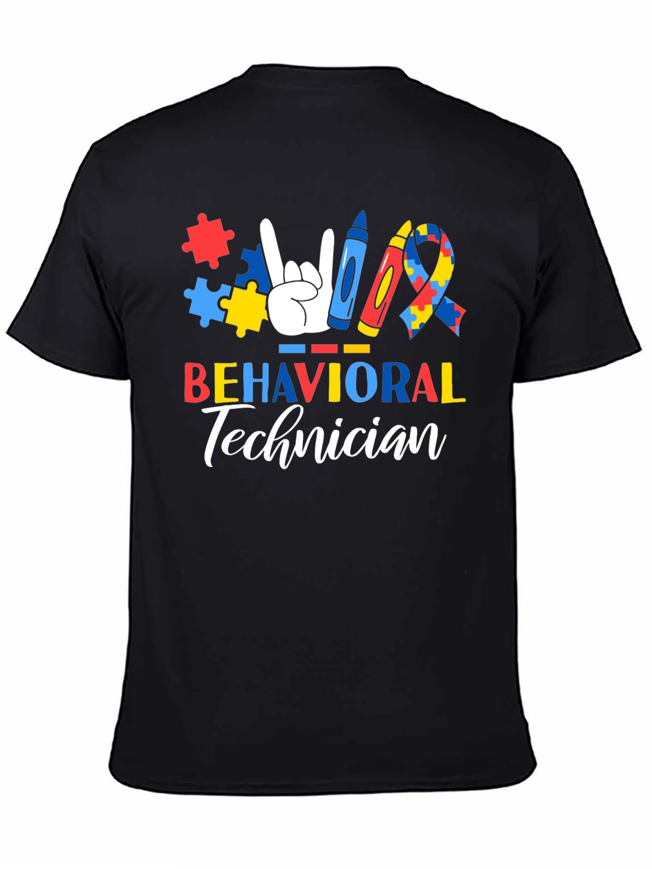 Behavioral Technician Autism Awareness T-Shirt
