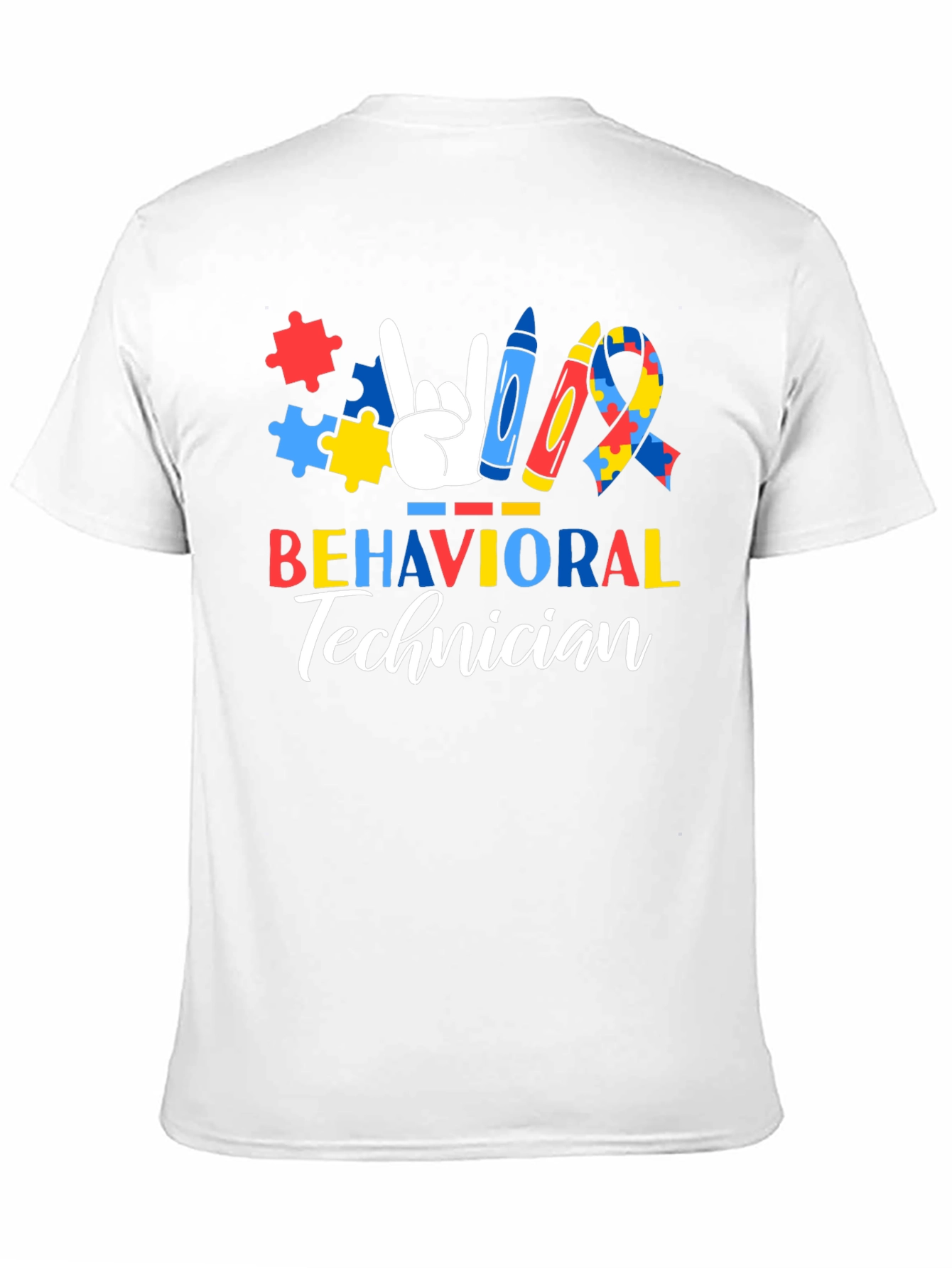 Behavioral Technician Autism Awareness T-Shirt