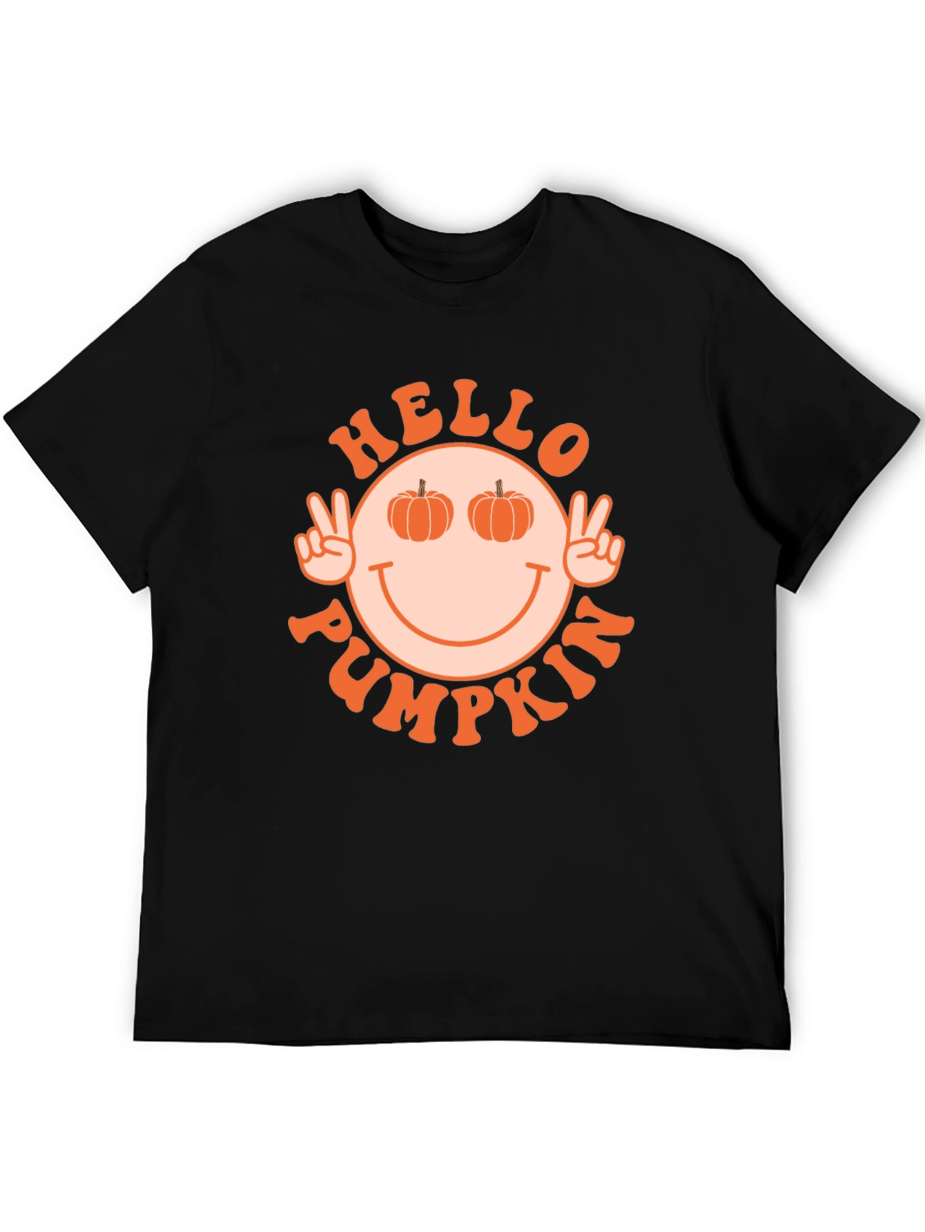 Hello Pumpkin T-Shirt - Autumn Vibes