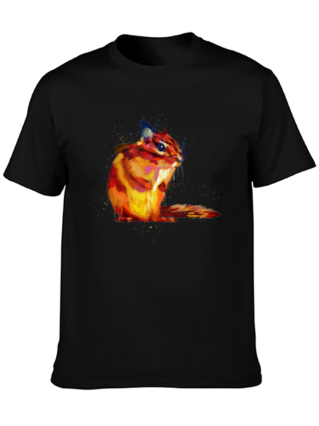 Chipmunk Graphic T-Shirt - Soft Cotton Blend