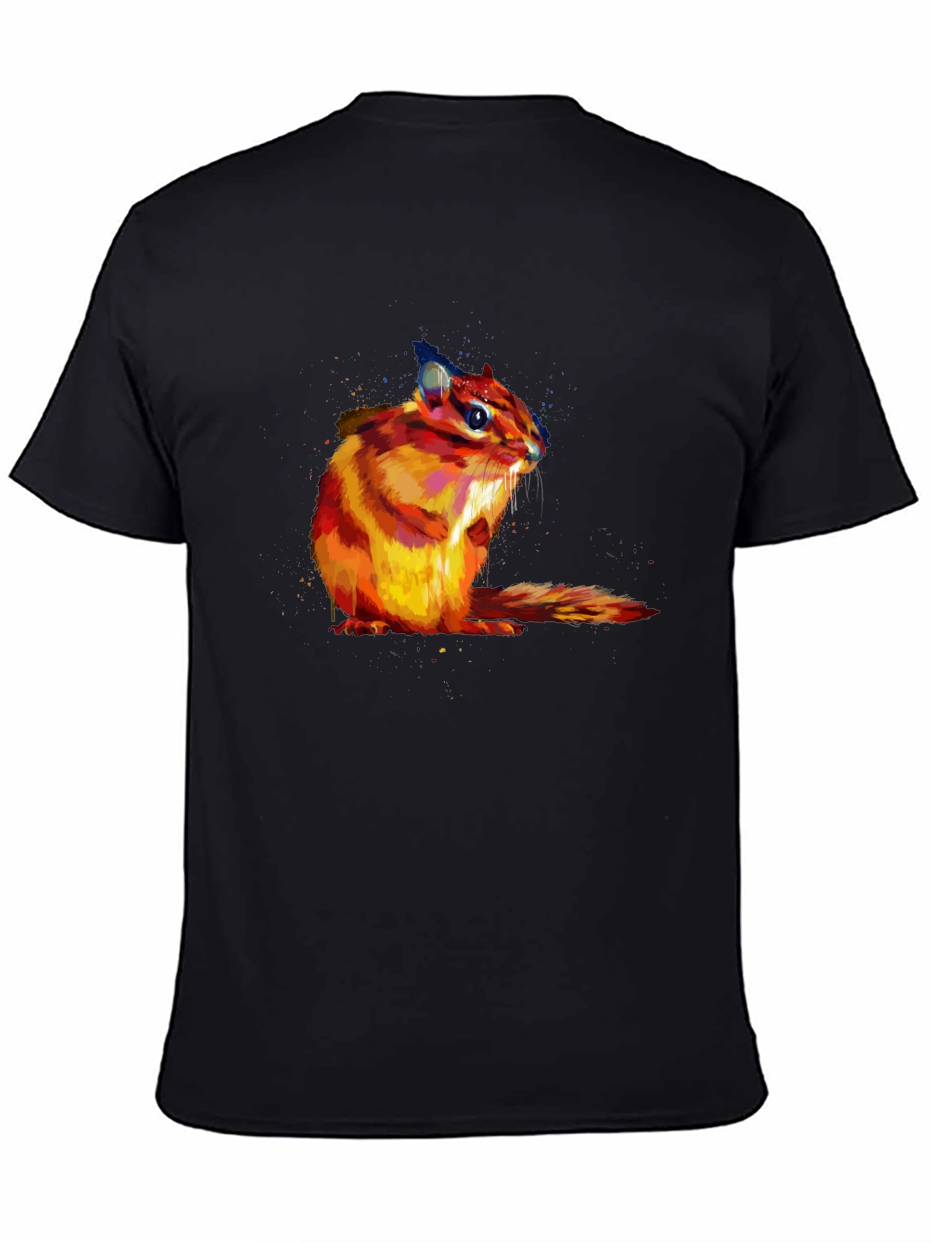Chipmunk Graphic T-Shirt - Soft Cotton Blend