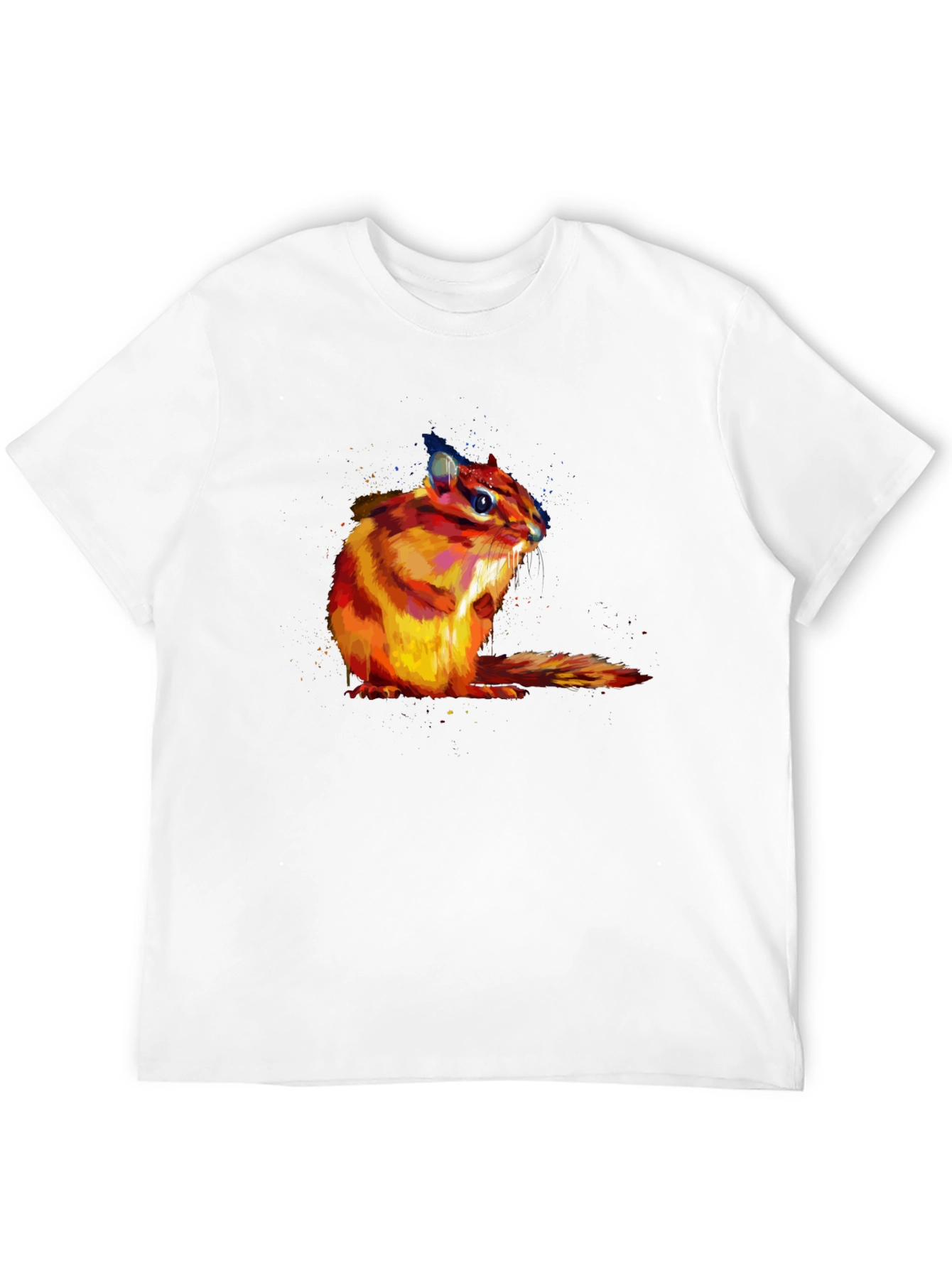 Chipmunk Graphic T-Shirt - Soft Cotton Blend