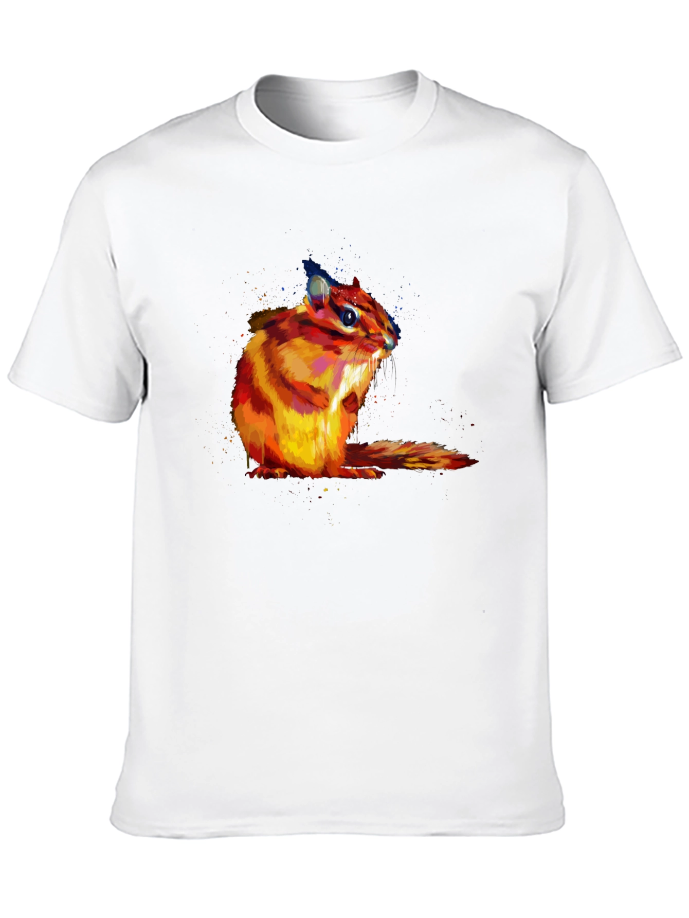 Chipmunk Graphic T-Shirt - Soft Cotton Blend