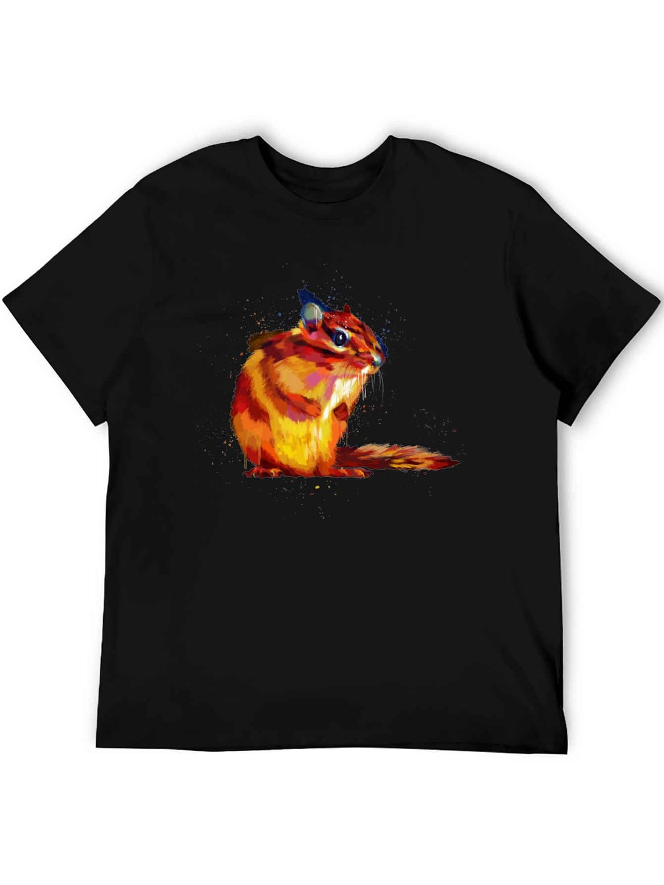 Chipmunk Graphic T-Shirt - Soft Cotton Blend