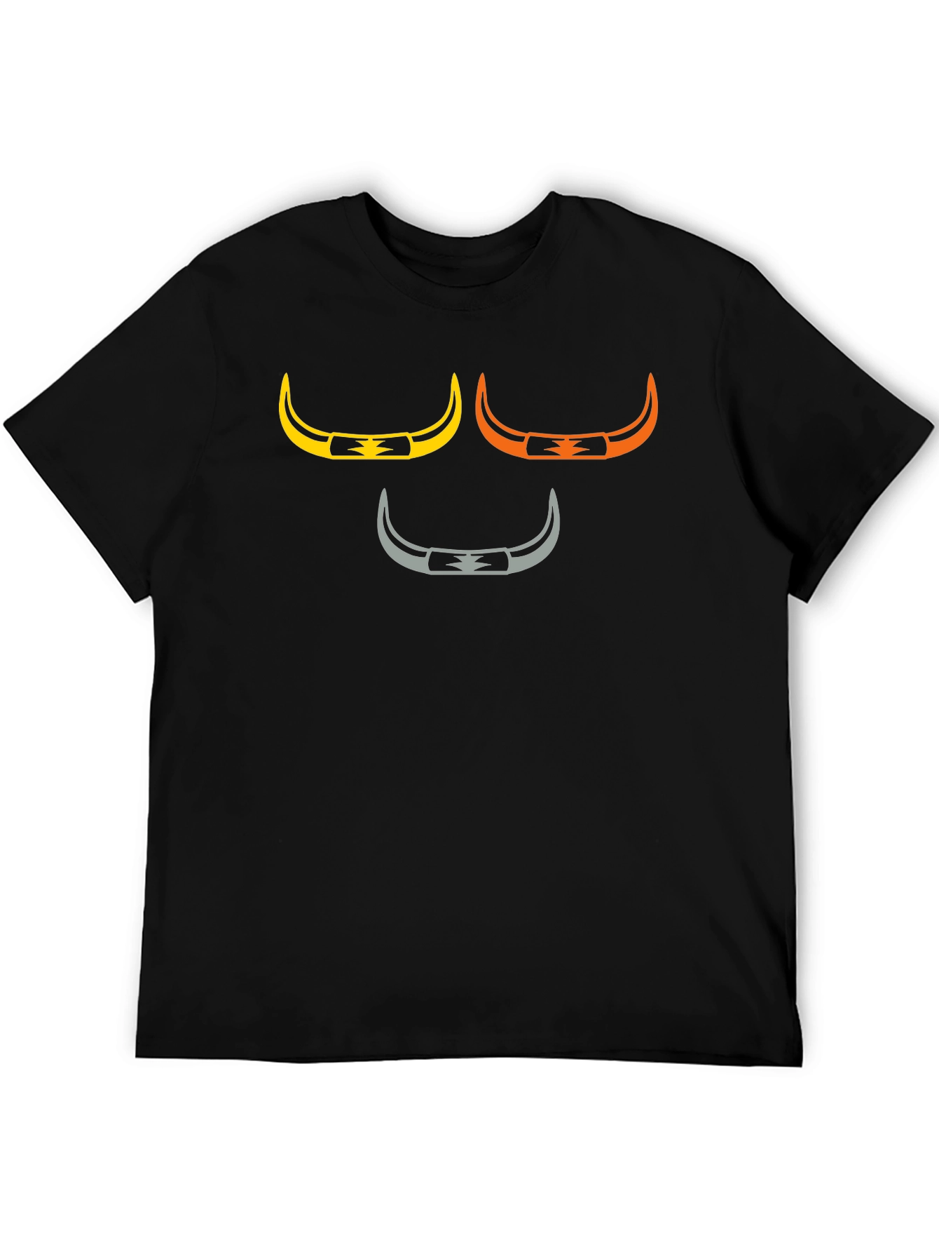 Bull Horn Graphic Tee - Unique Design