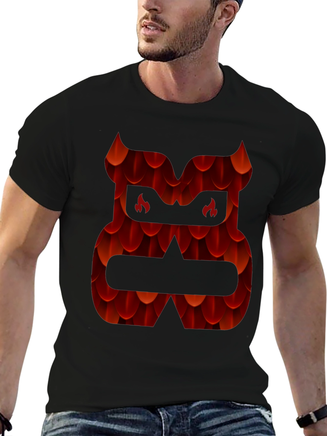 Scaled Dragon Graphic Tee