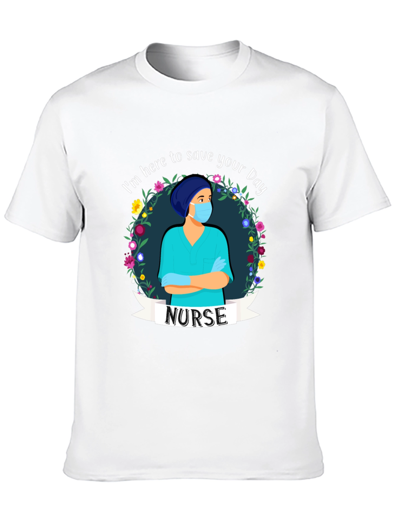 Nurse Graphic T-Shirt - Save Your Day!