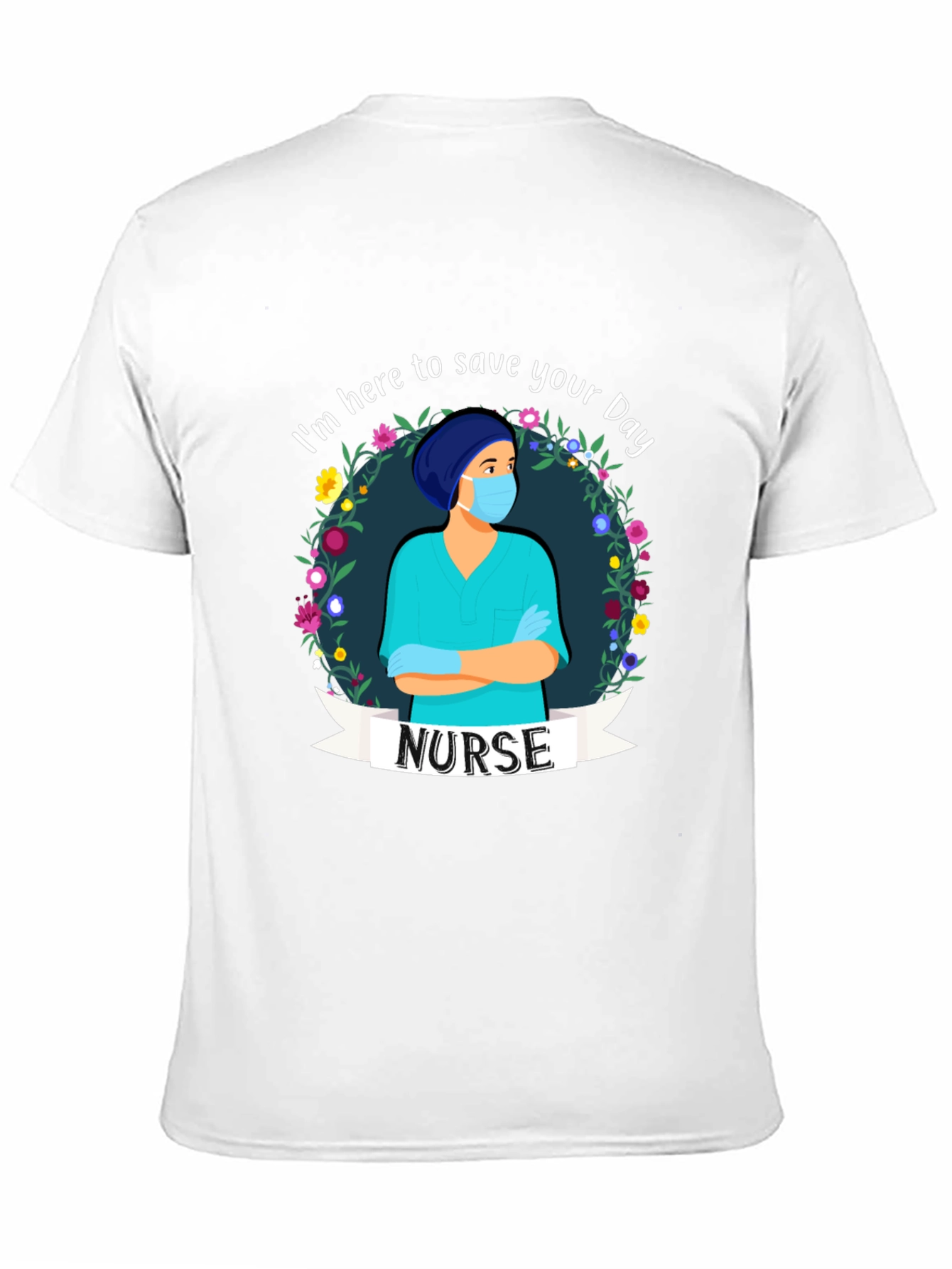 Nurse Graphic T-Shirt - Save Your Day!