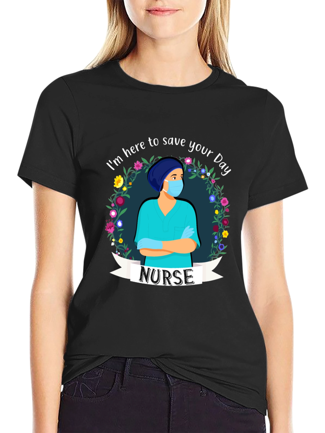 Nurse Graphic T-Shirt - Save Your Day!