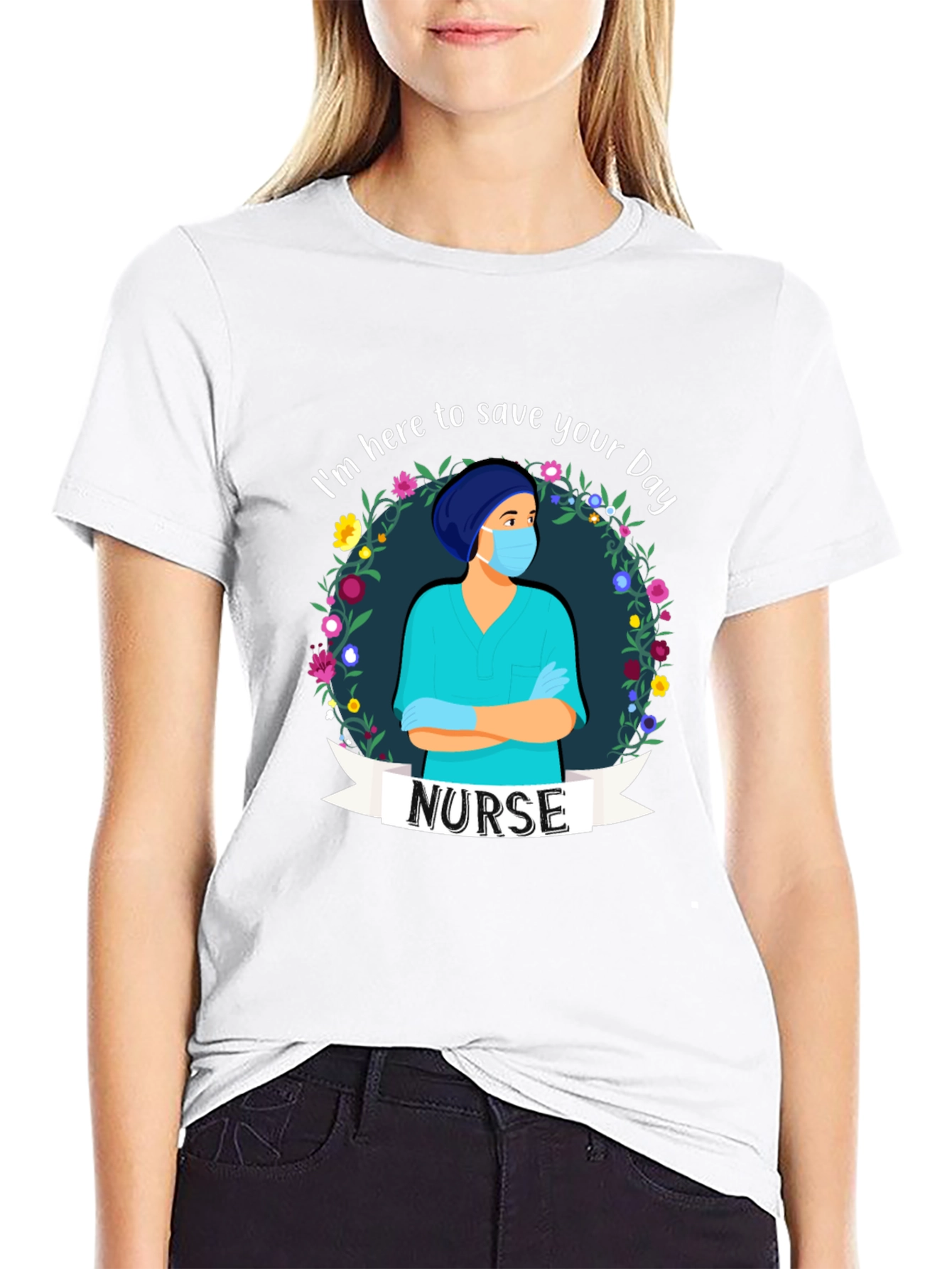 Nurse Graphic T-Shirt - Save Your Day!