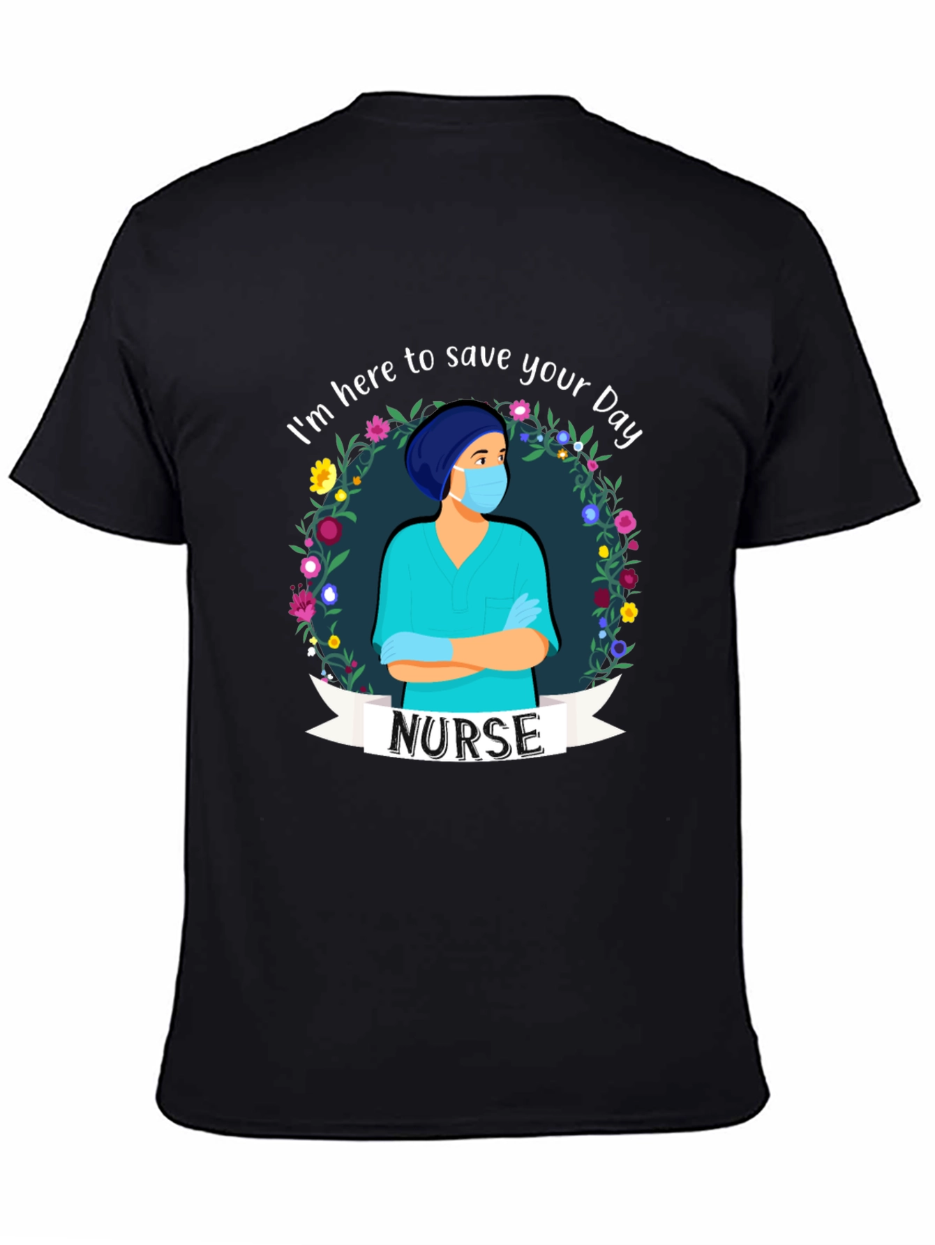 Nurse Graphic T-Shirt - Save Your Day!