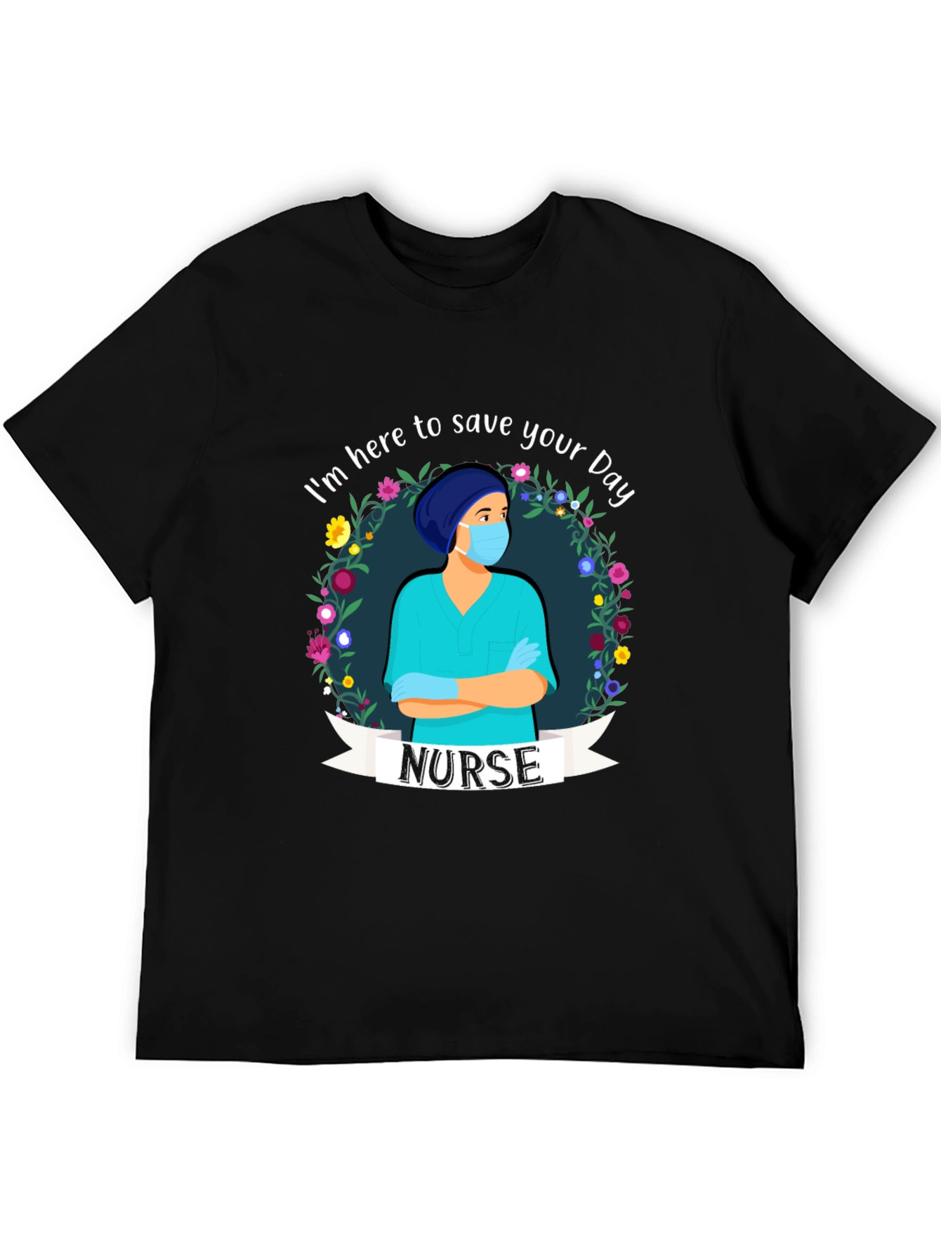 Nurse Graphic T-Shirt - Save Your Day!