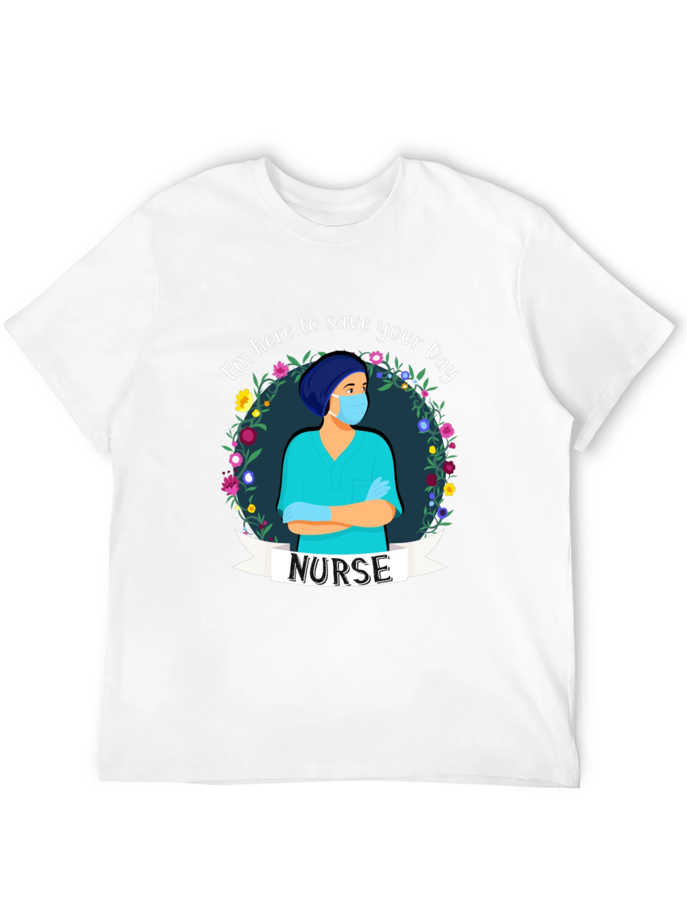 Nurse Graphic T-Shirt - Save Your Day!