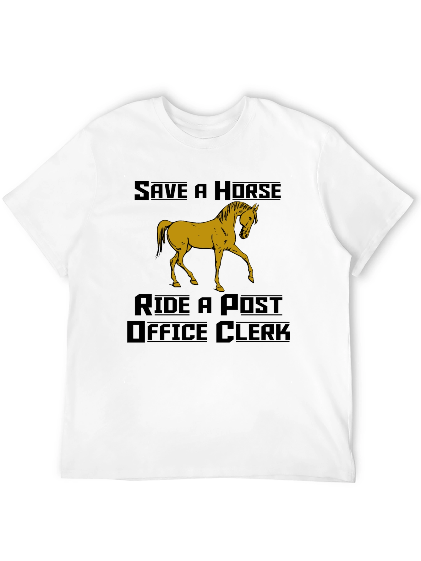 Save a Horse T-Shirt - Novelty Graphic Tee
