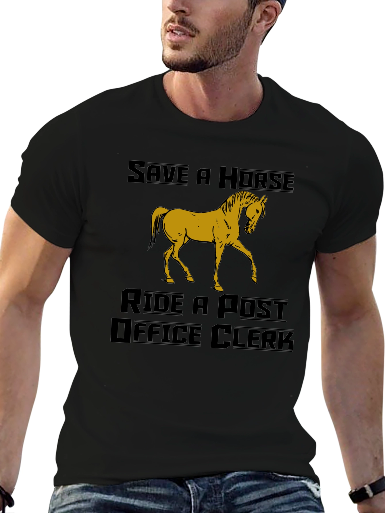 Save a Horse T-Shirt - Novelty Graphic Tee