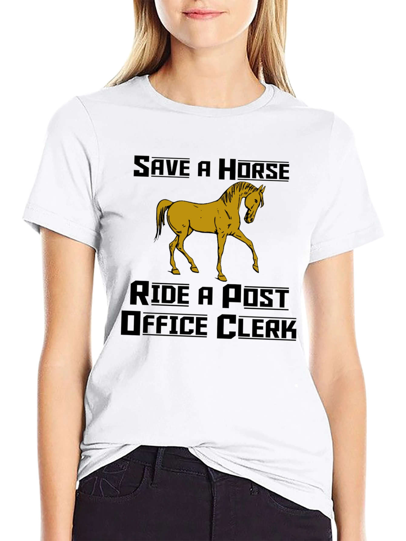 Save a Horse T-Shirt - Novelty Graphic Tee