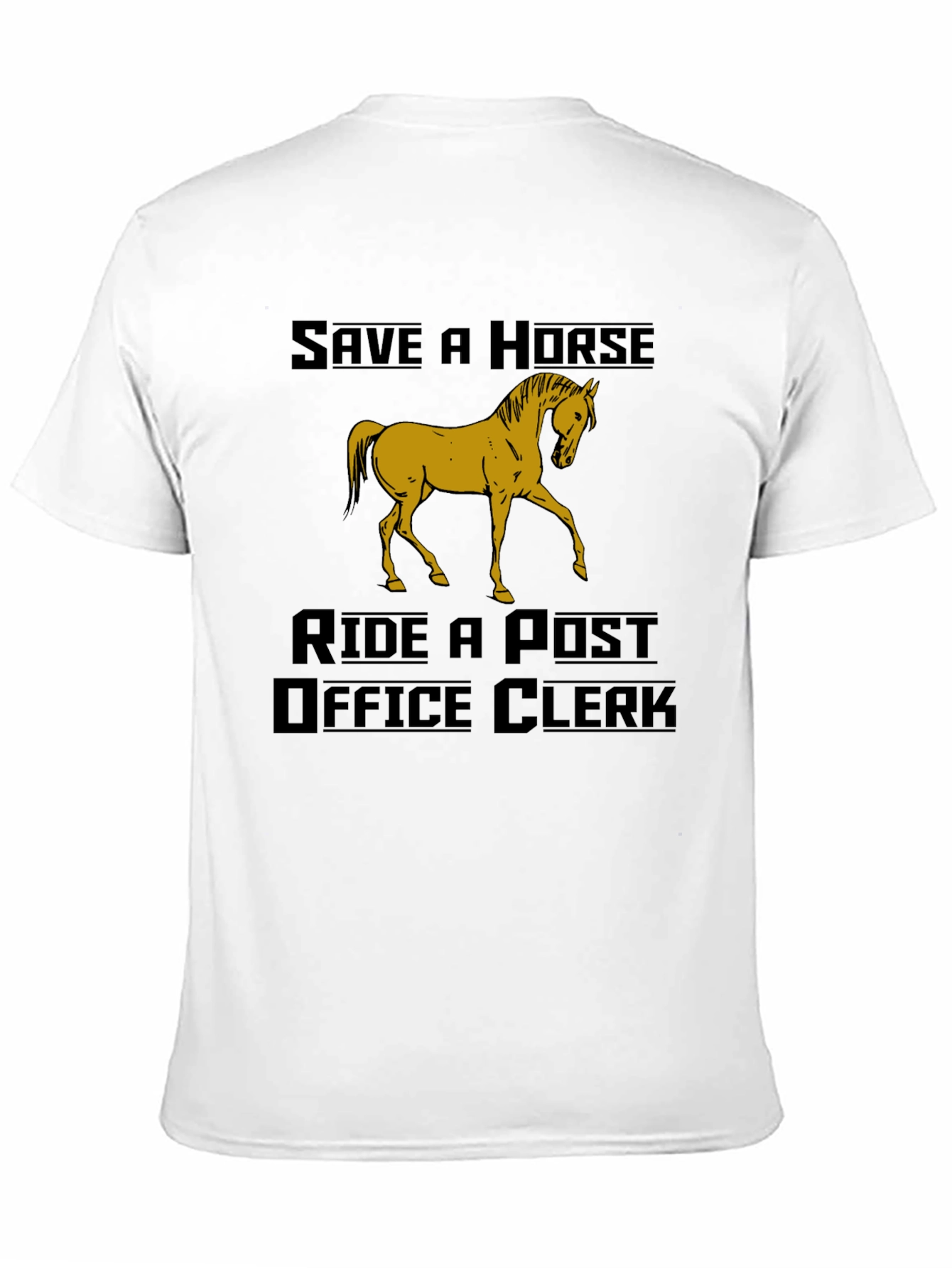 Save a Horse T-Shirt - Novelty Graphic Tee