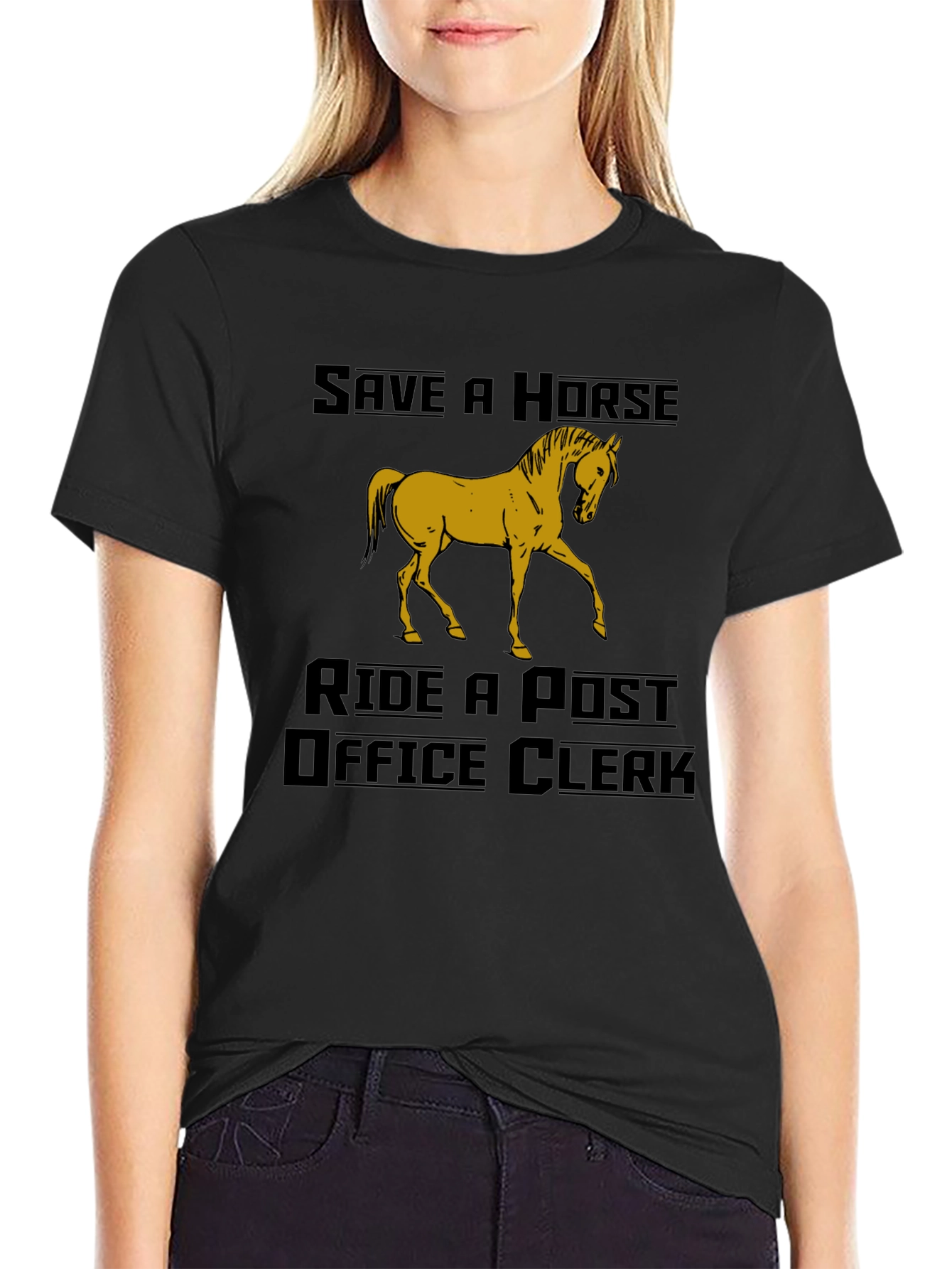 Save a Horse T-Shirt - Novelty Graphic Tee