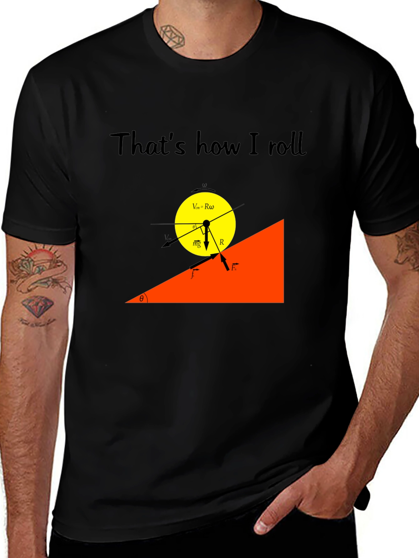 Thats How I Roll Physics T-Shirt