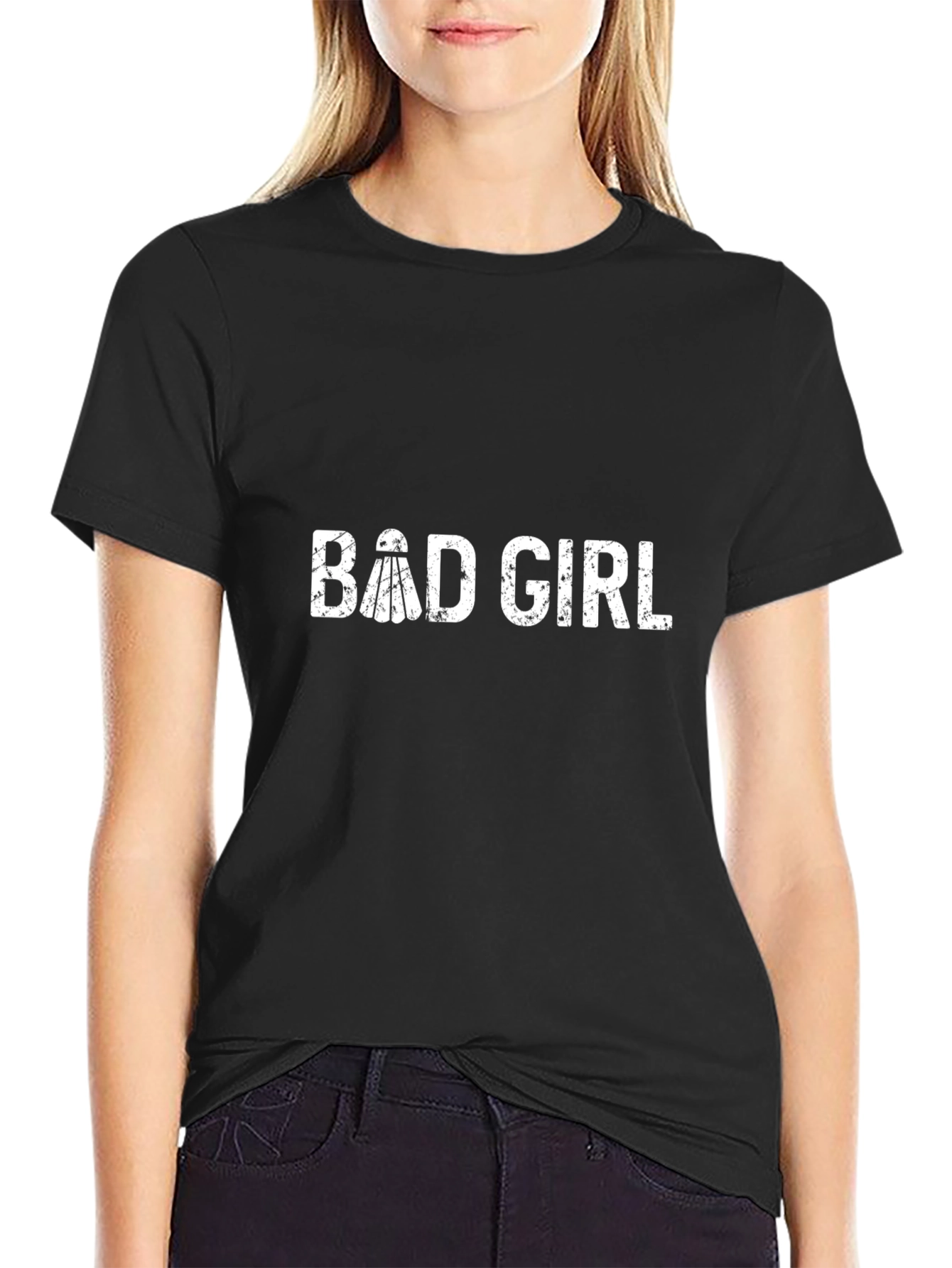 Bad Girl Badminton T-Shirt