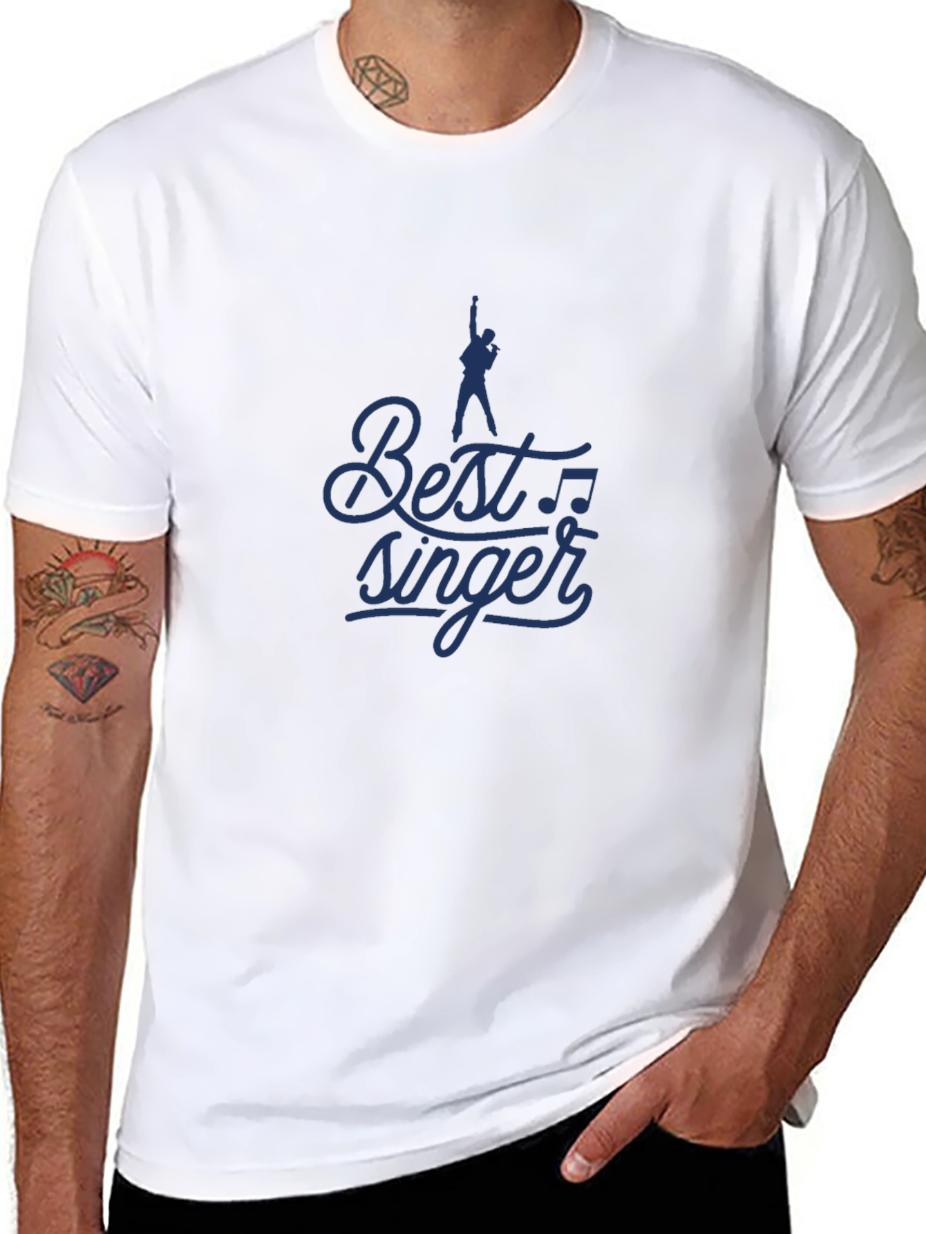 Best Singer Black T-Shirt