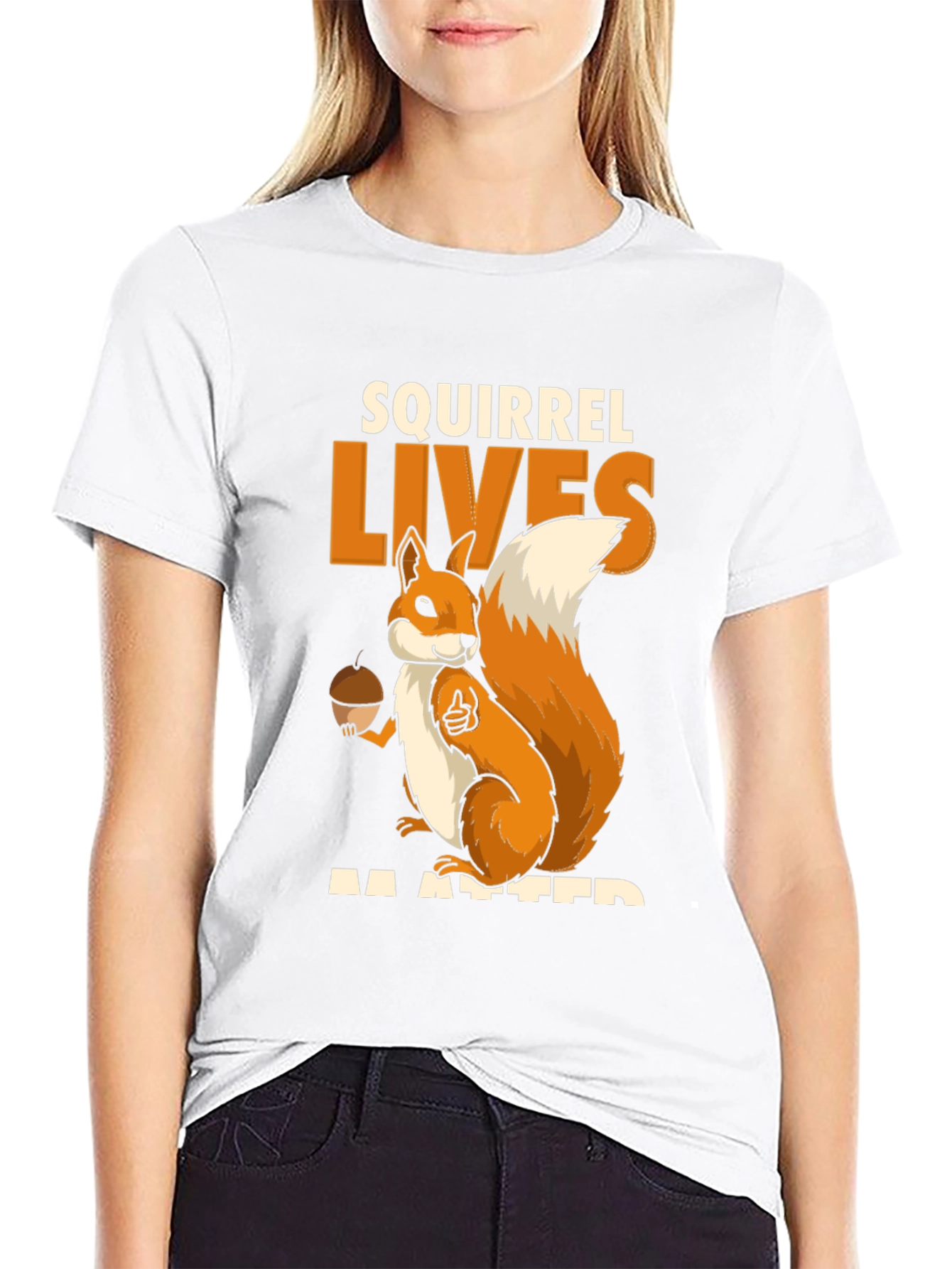Squirrel Lives Matter Graphic T-Shirt